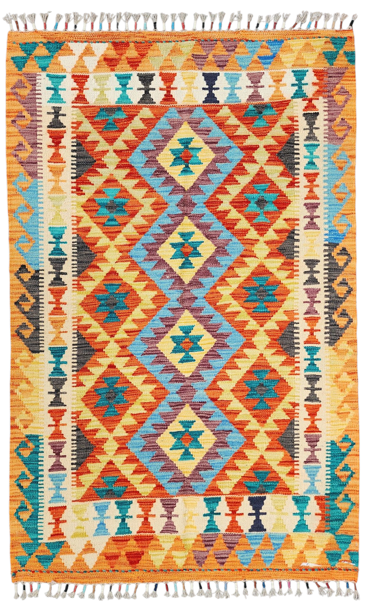 New Handwoven Turkish Kilim Rug