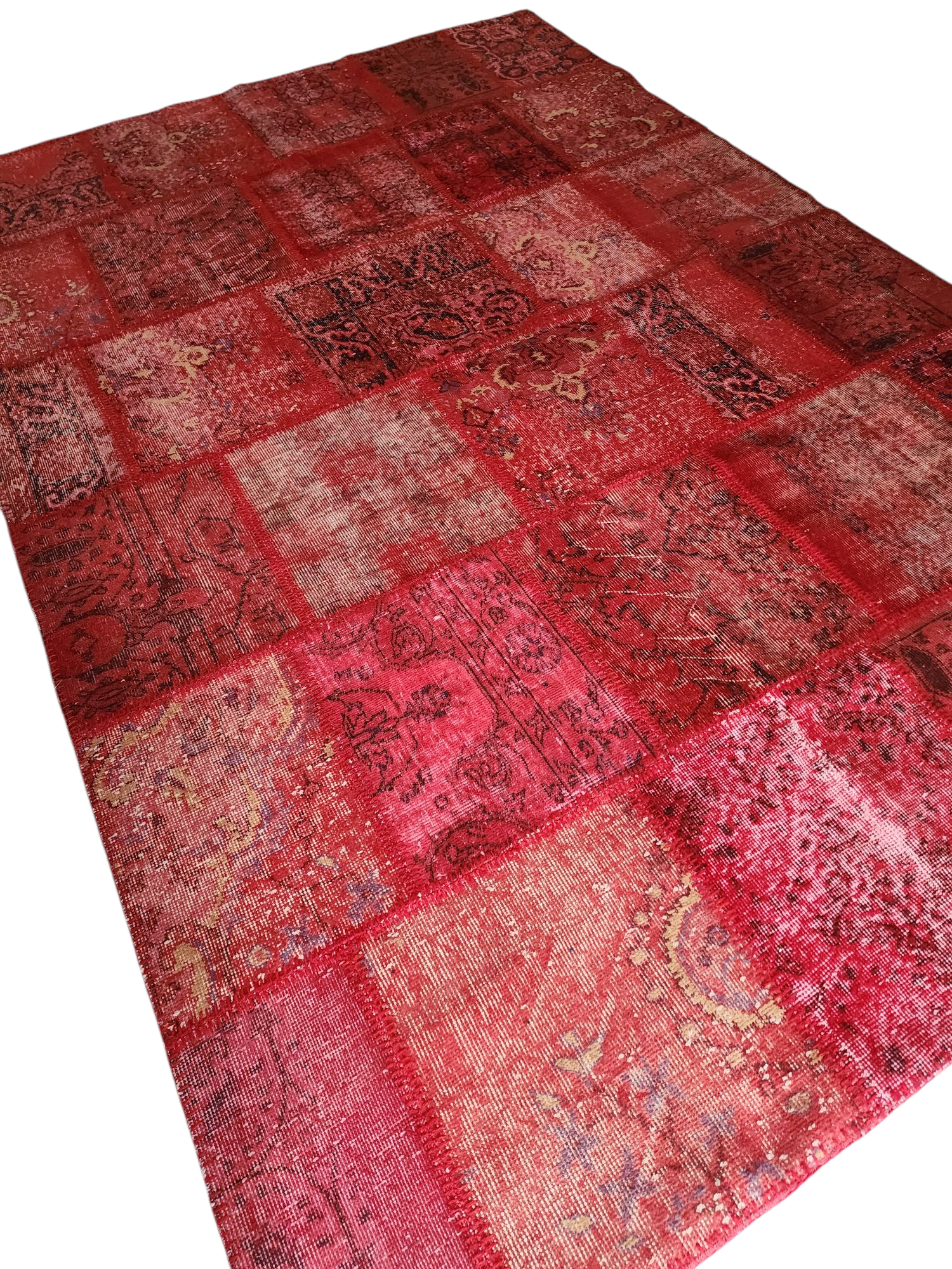 Red Pachwork Rug