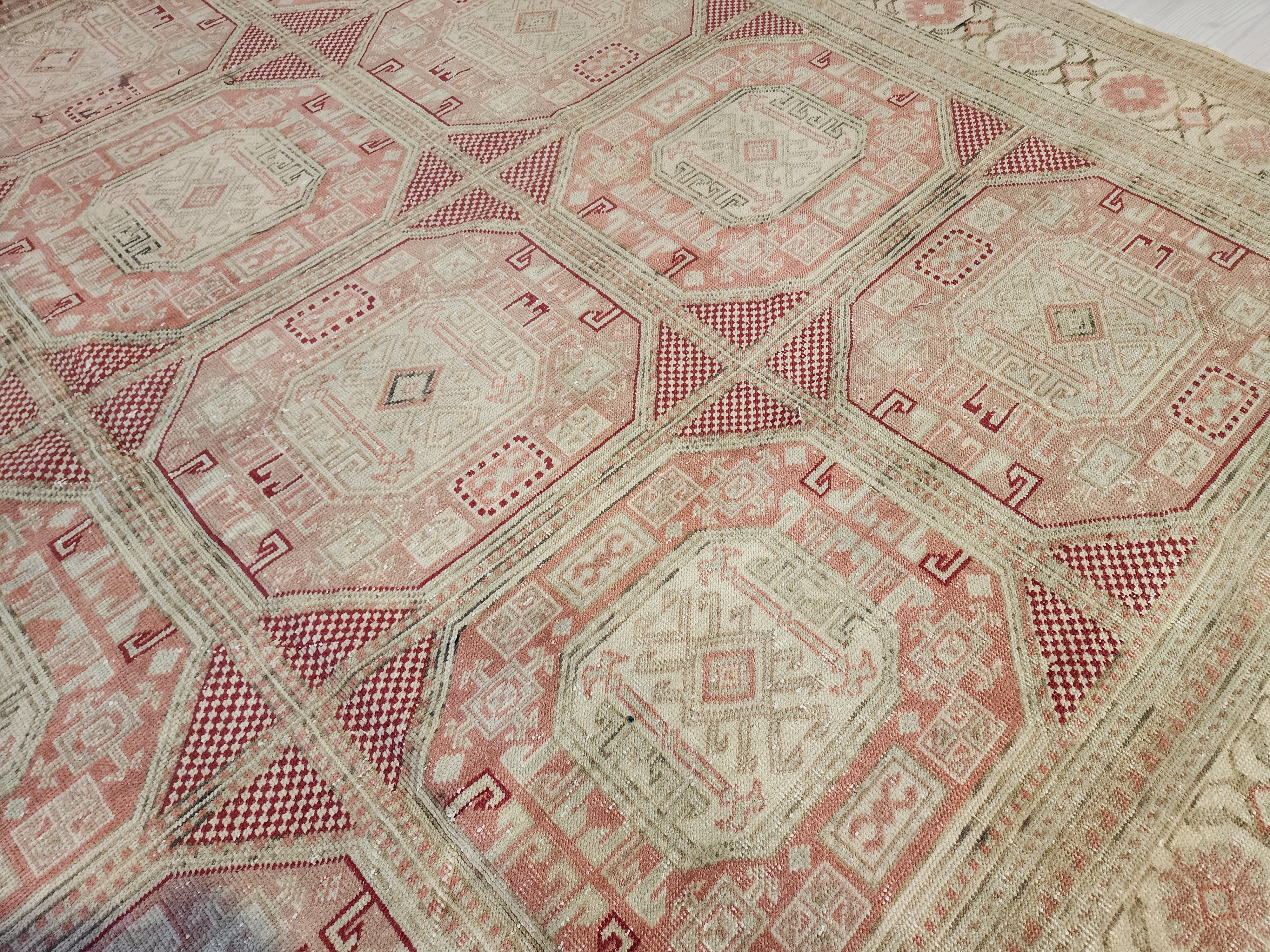 Smaragda — Vintage Oushak Wool Large Area Rug