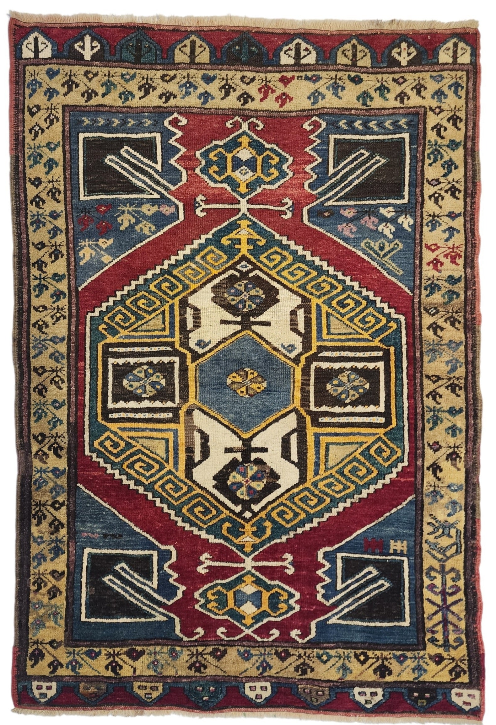 Xanthe — Antique Turkish Karapinar Konya Area Rug
