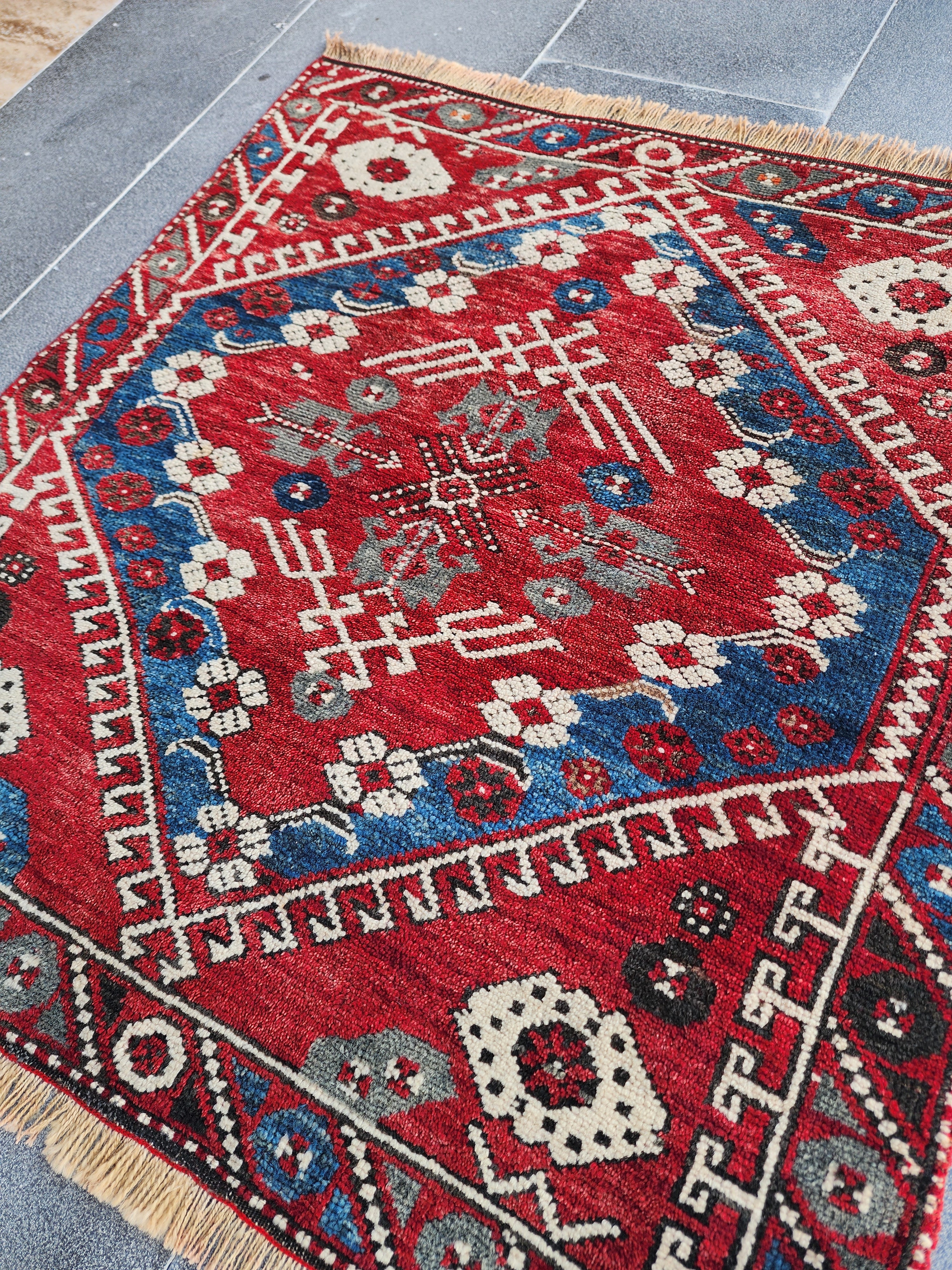 Karzi — 120 Yrs Old Antique Bergama Rug