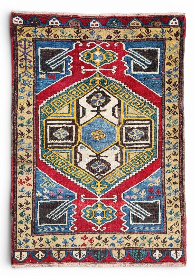 Xanthe — Antique Turkish Karapinar Konya Area Rug