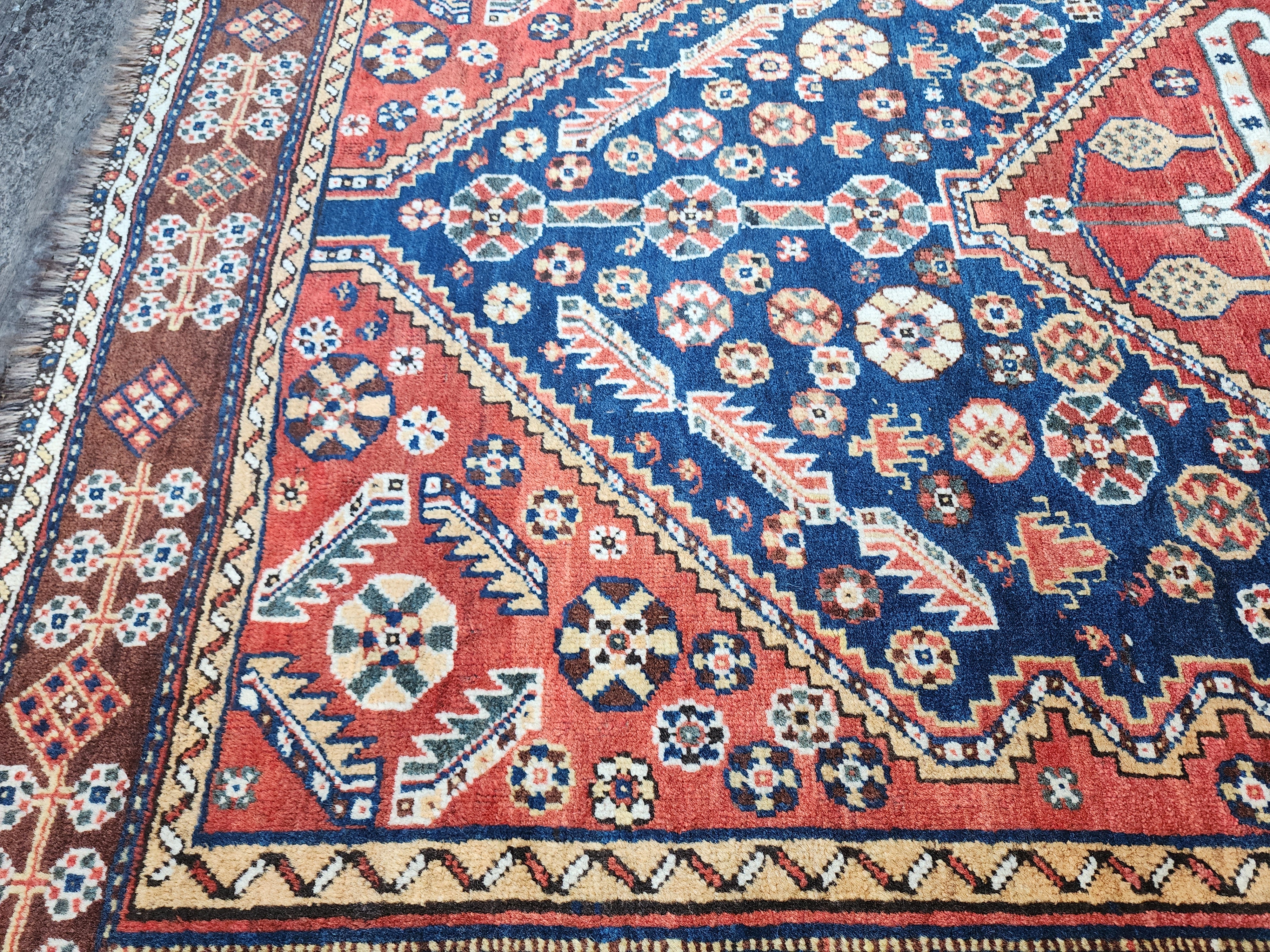 Vintage Persian Rug, Turkish Rug, Vintage Rug, Handspun Wool Rug, Nomadic Rug, Tribal Rug, Turkish Carpet, Home Decor, Home Living, Rug, 4x6