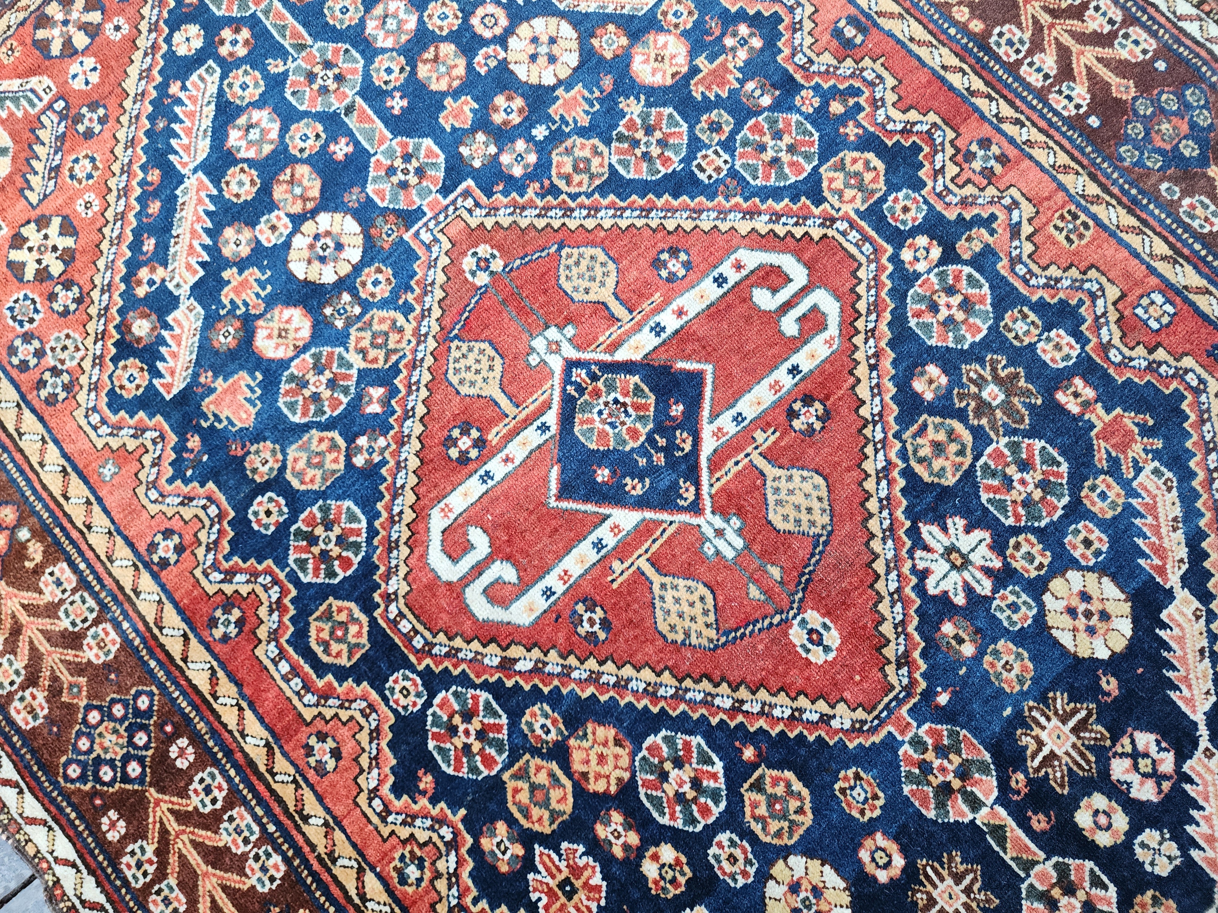 Vintage Persian Rug, Turkish Rug, Vintage Rug, Handspun Wool Rug, Nomadic Rug, Tribal Rug, Turkish Carpet, Home Decor, Home Living, Rug, 4x6
