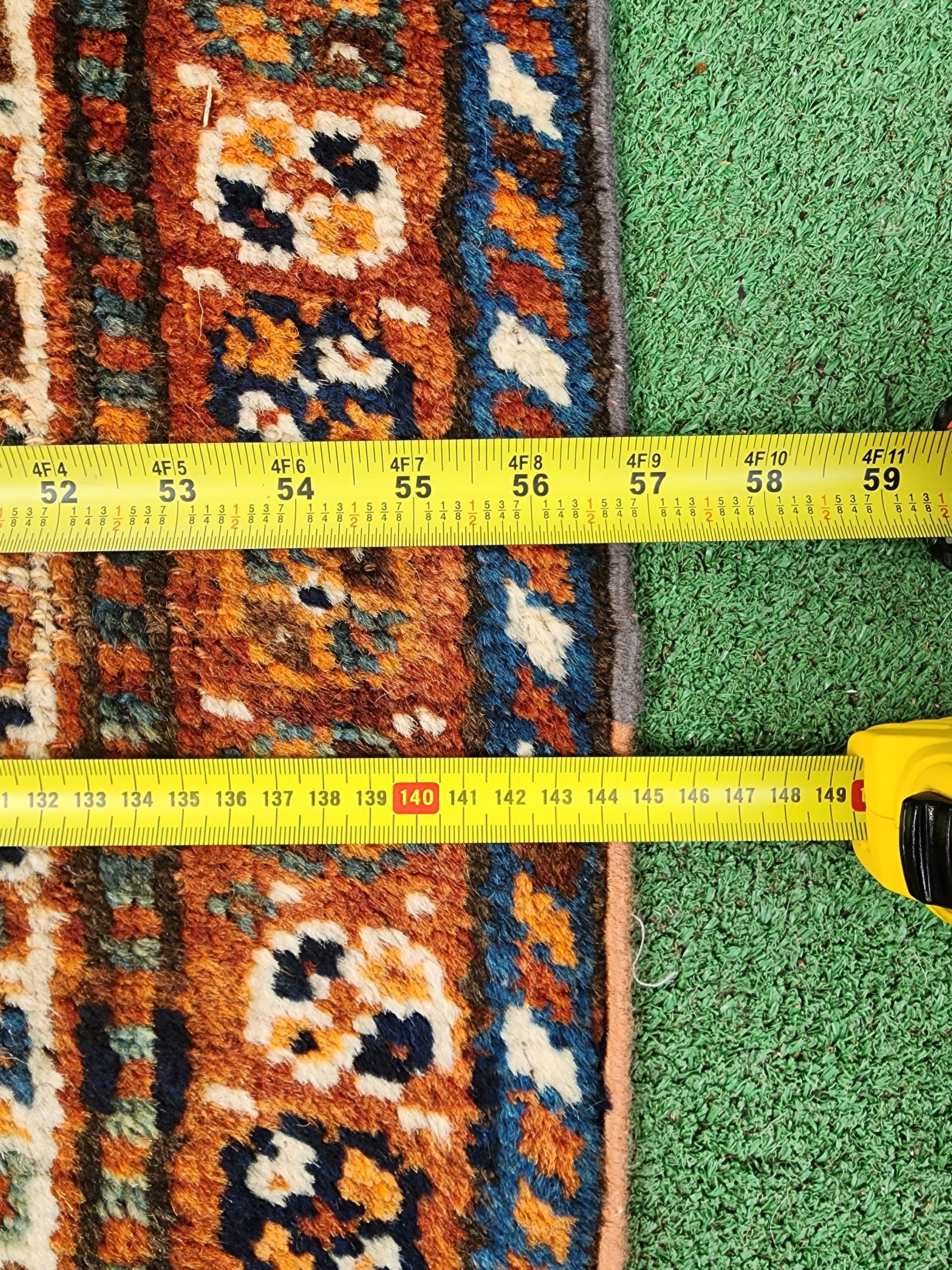 antique Anatolian Wool Area Rug — styled view