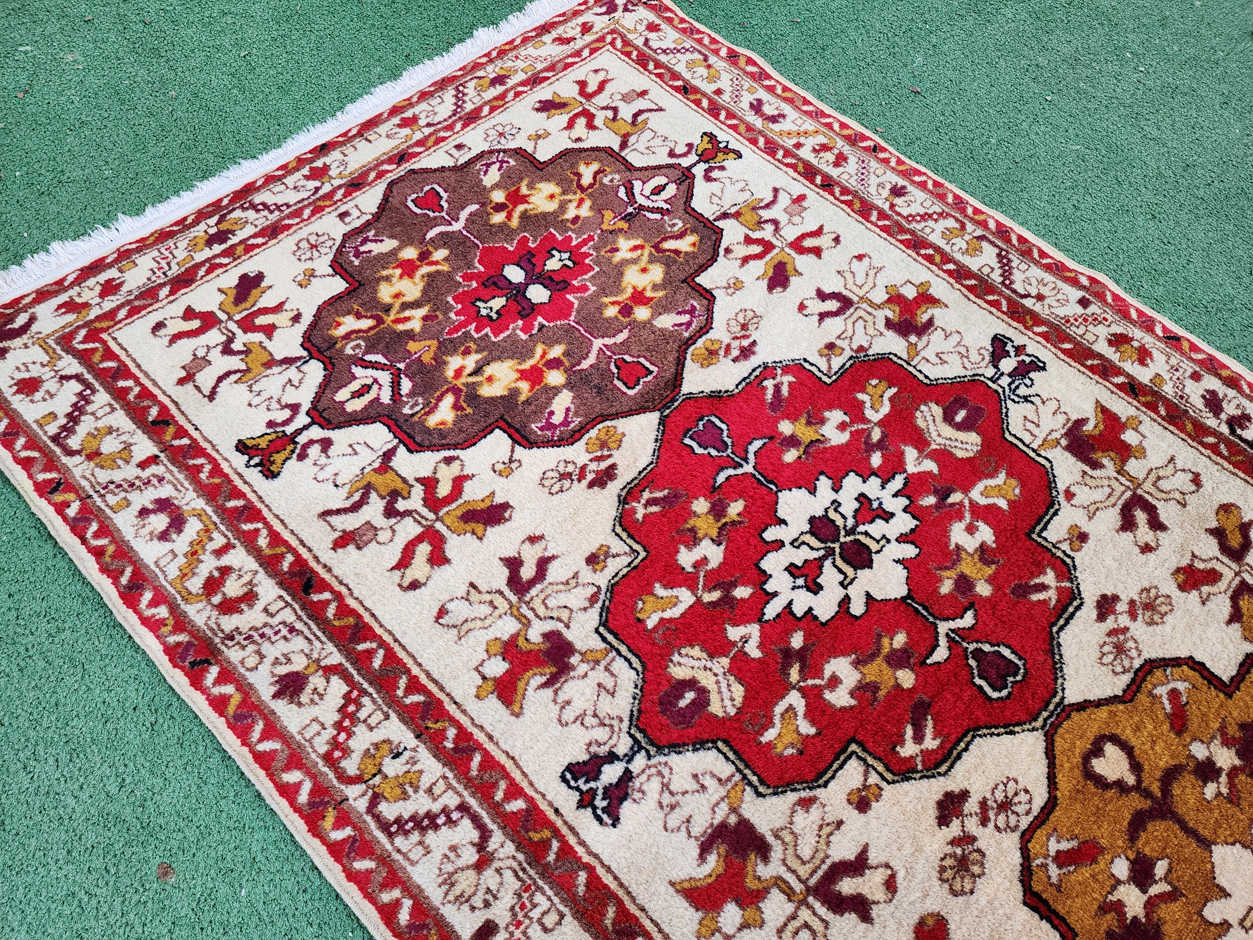 Tapis de passage Derbent vintage, 9'2'' x 2'9''