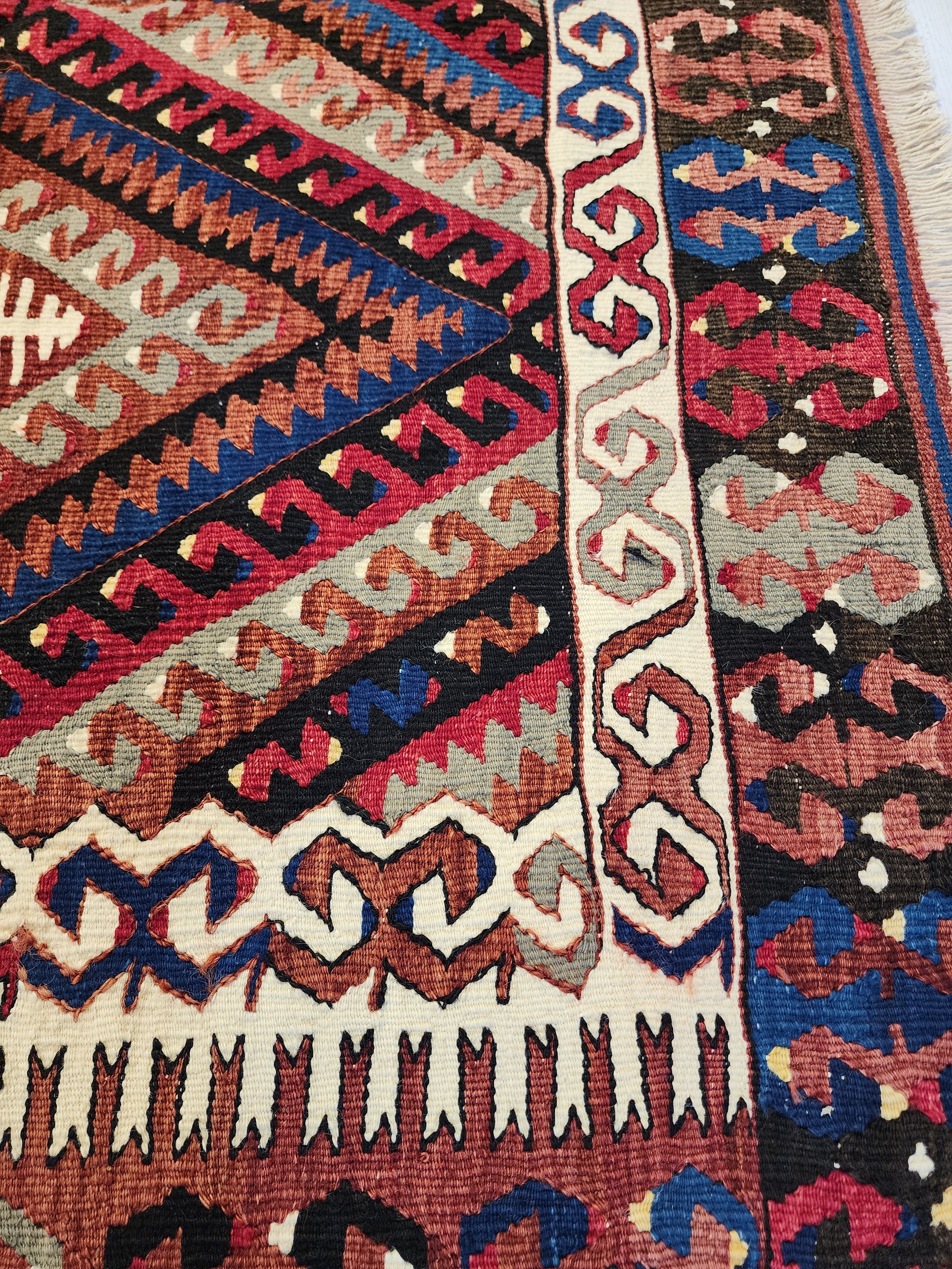 Antique Sivas Wool Large Area Rug | Hand-Knotted | TurkishRug
