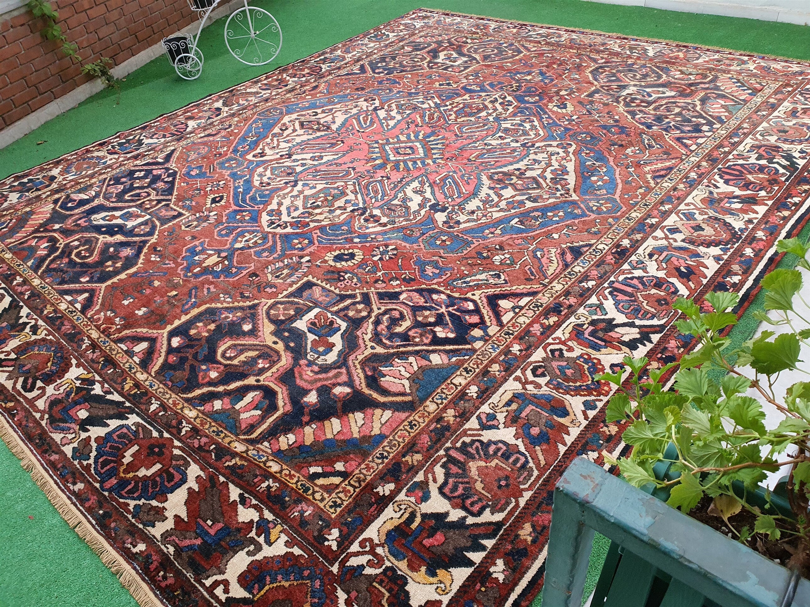 Walanni — Antique Anatolian Wool Large Area Rug