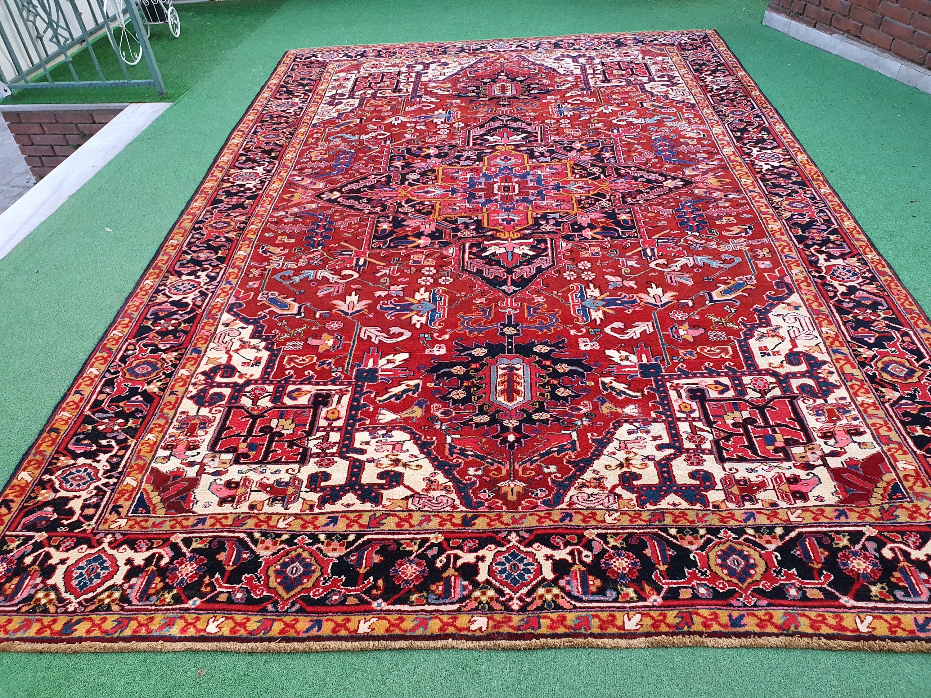 Enyo — Antique Anatolian Wool Large Area Rug