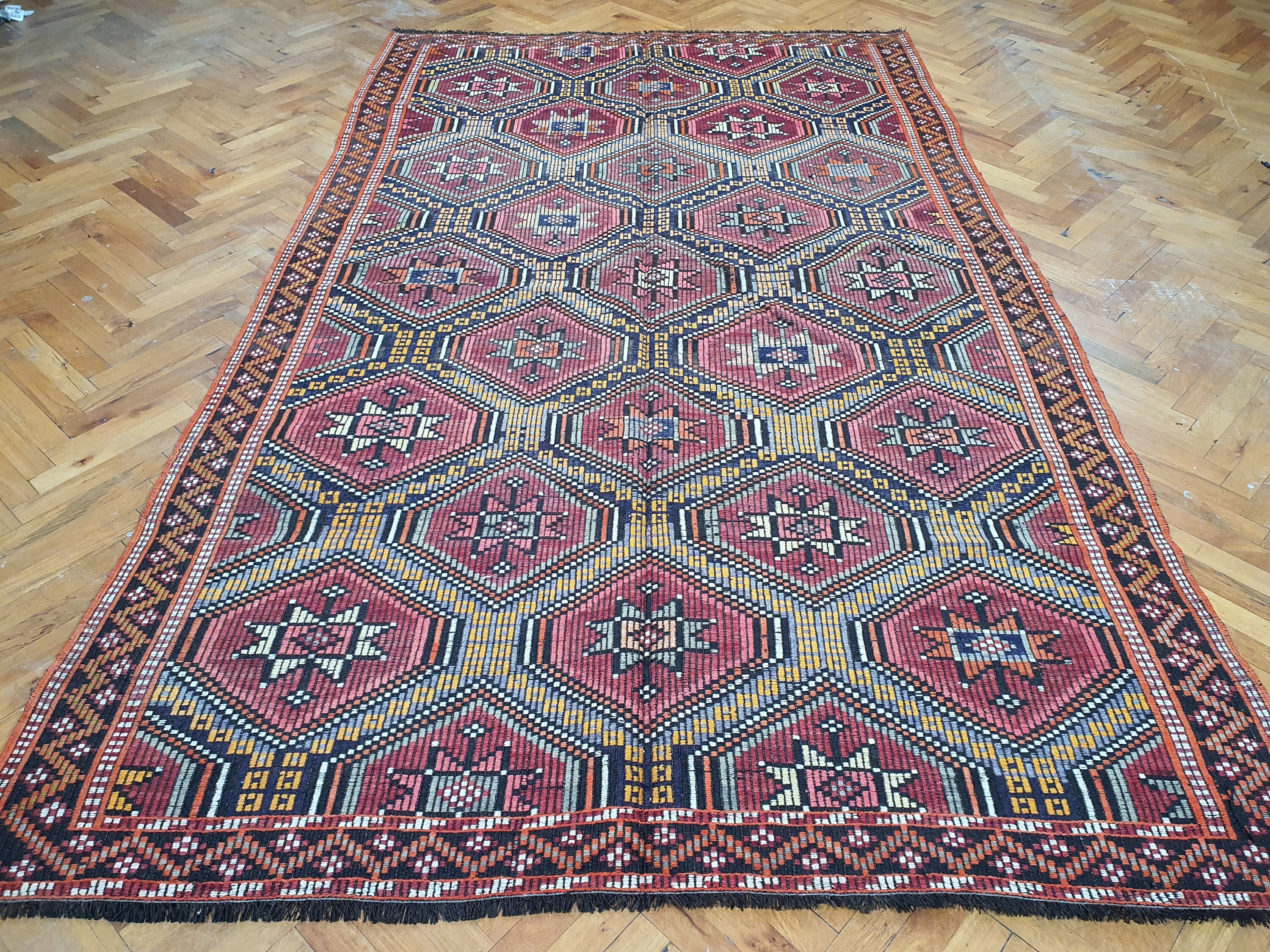 Tritaia — Antique Konya Wool Area Rug