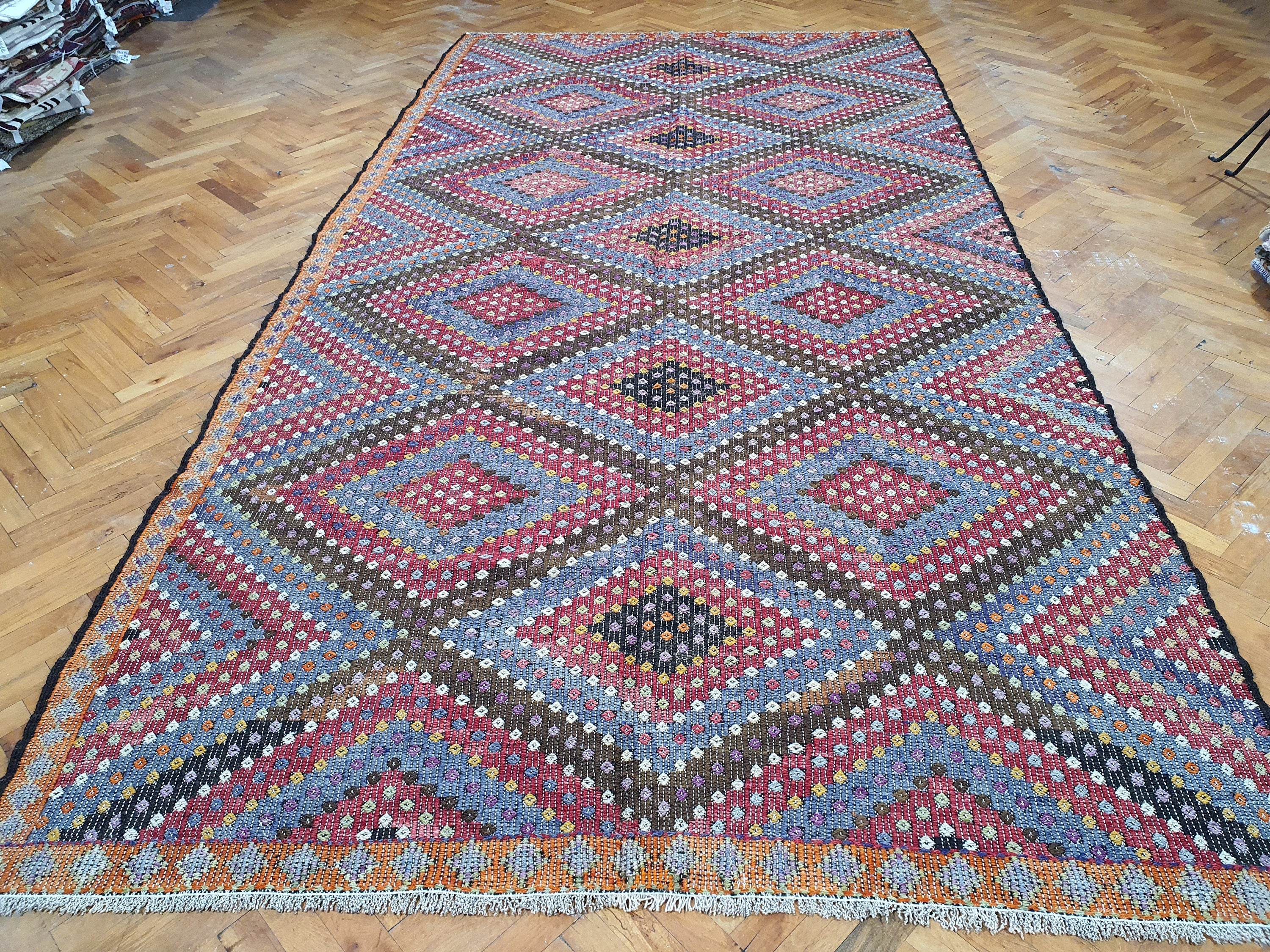 Theano — Vintage Konya Wool Large Area Rug