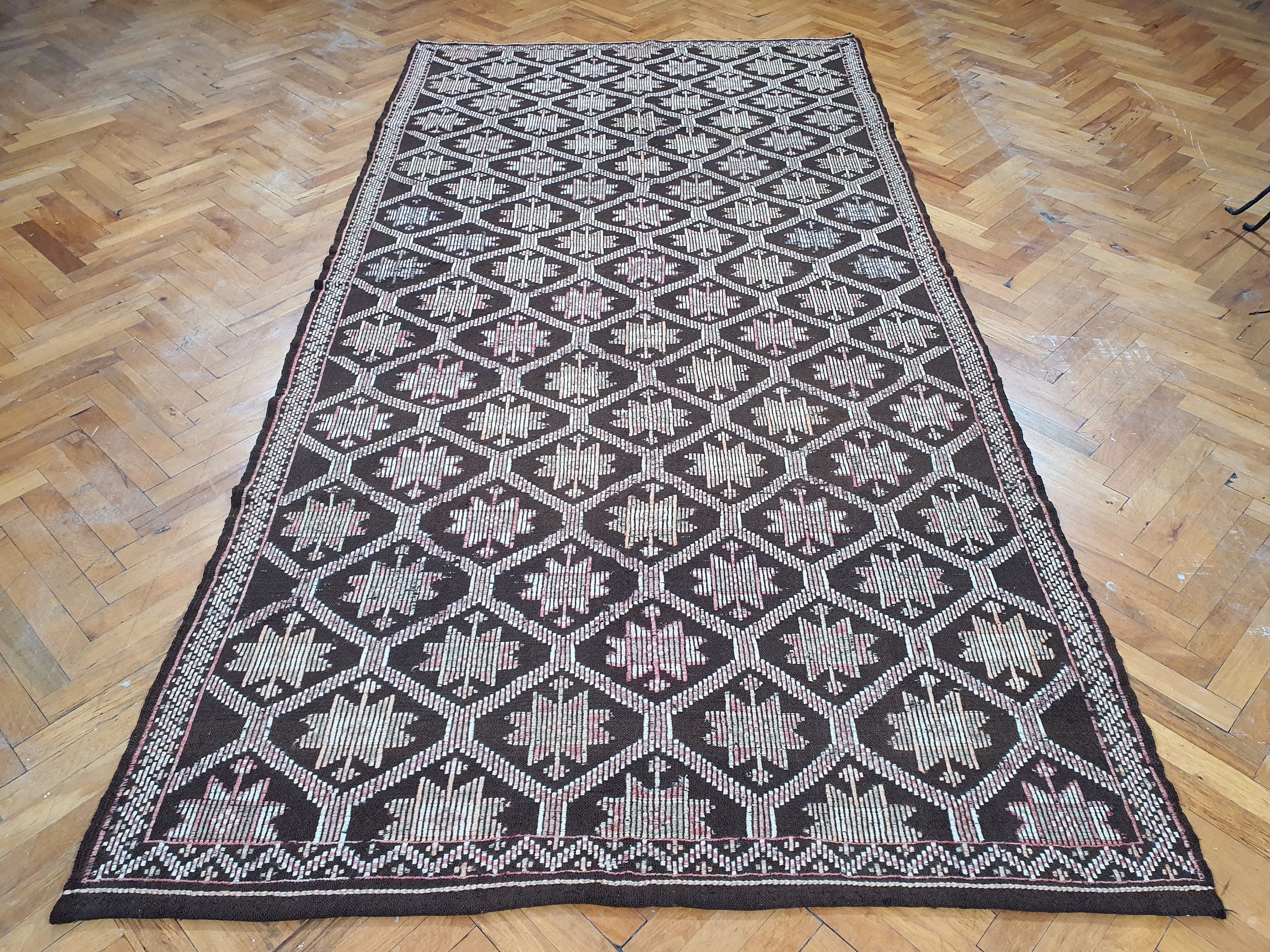 Lyrnessa — Vintage Cicim Wool Area Rug