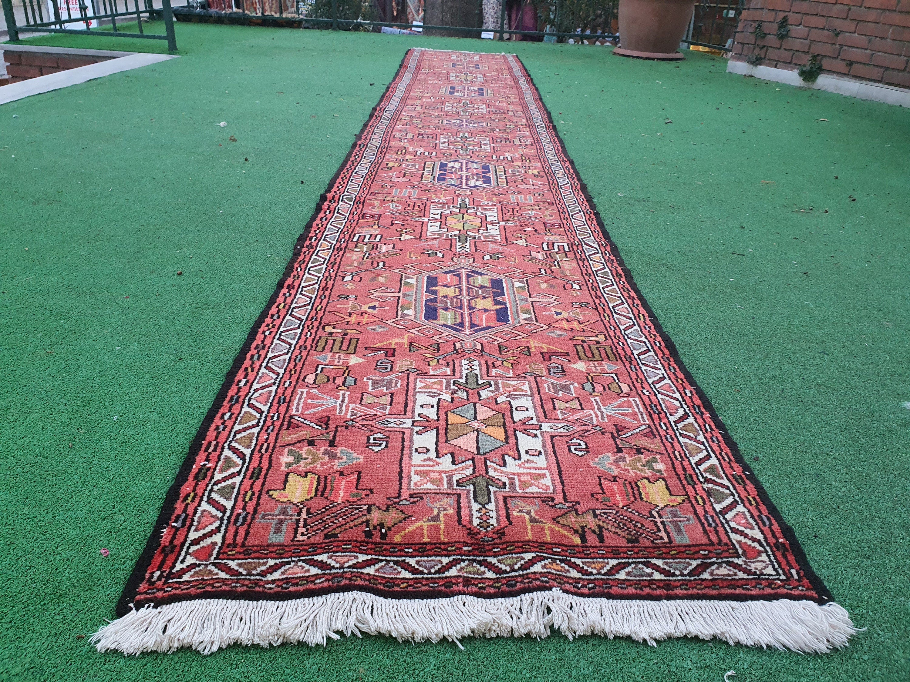 Prosymna — Vintage Persian Wool Runner Rug