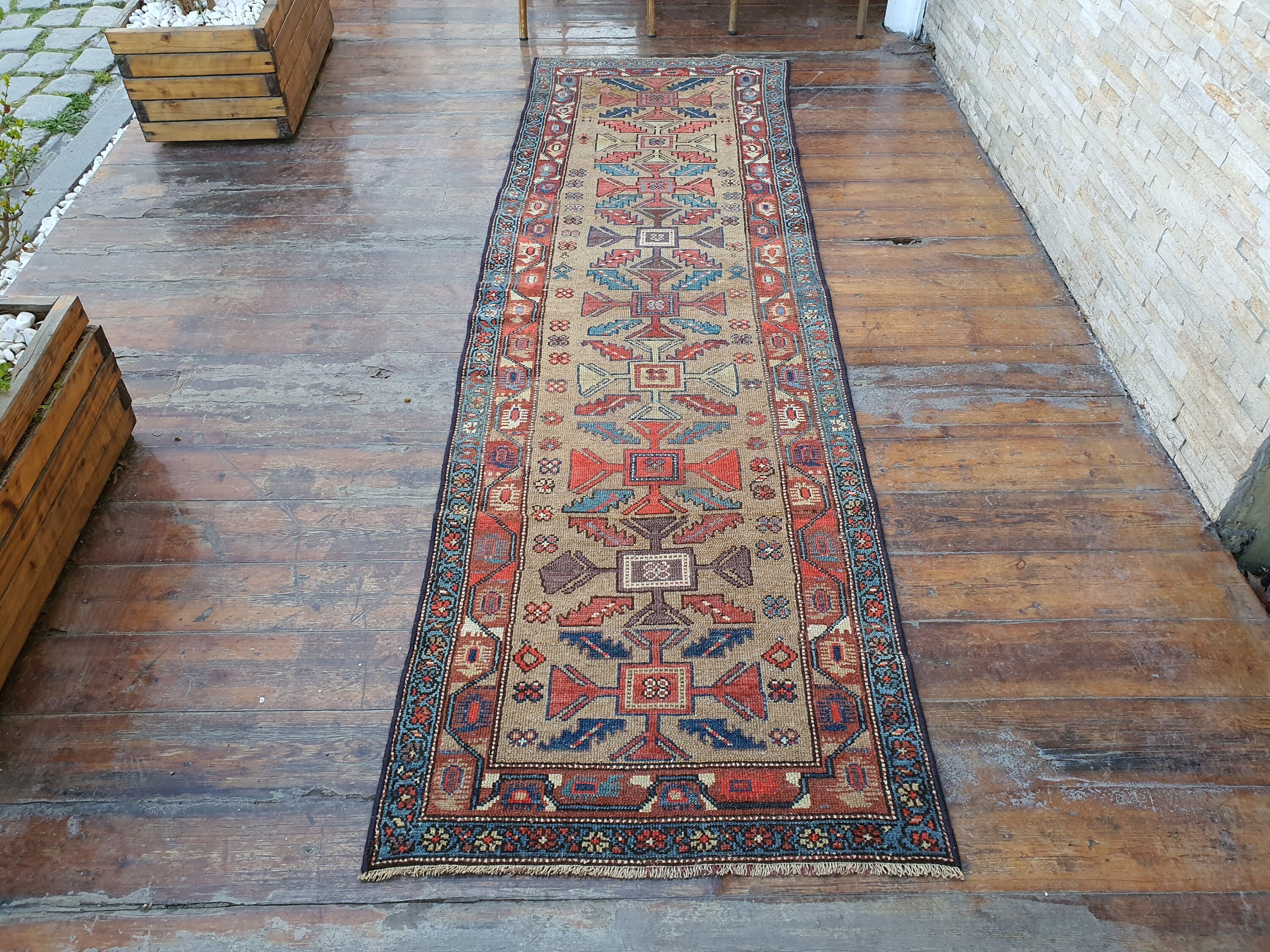 Tudo — Antique Persian Wool Runner Rug