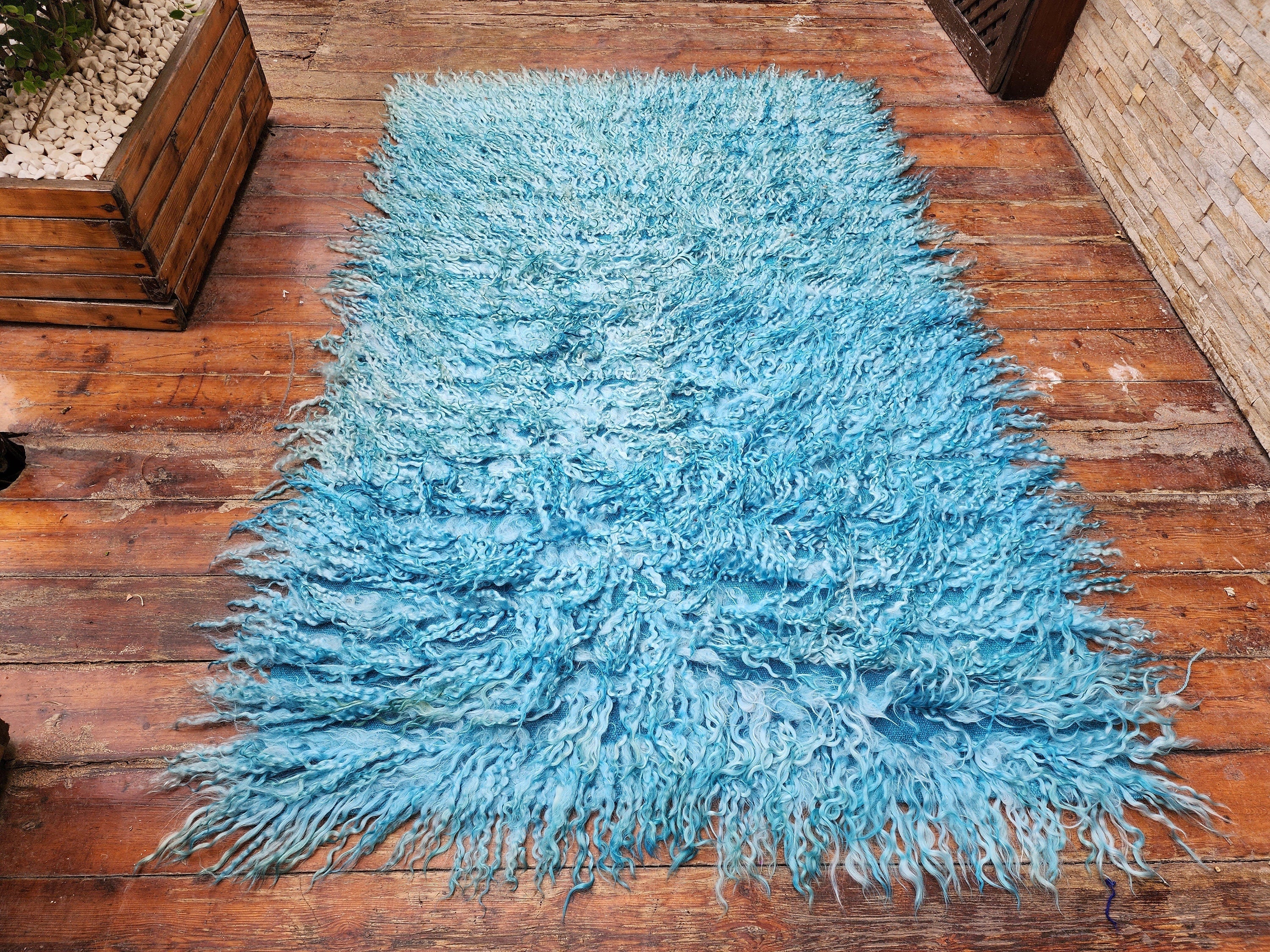Priene — Vintage Anatolian Wool Small Rug