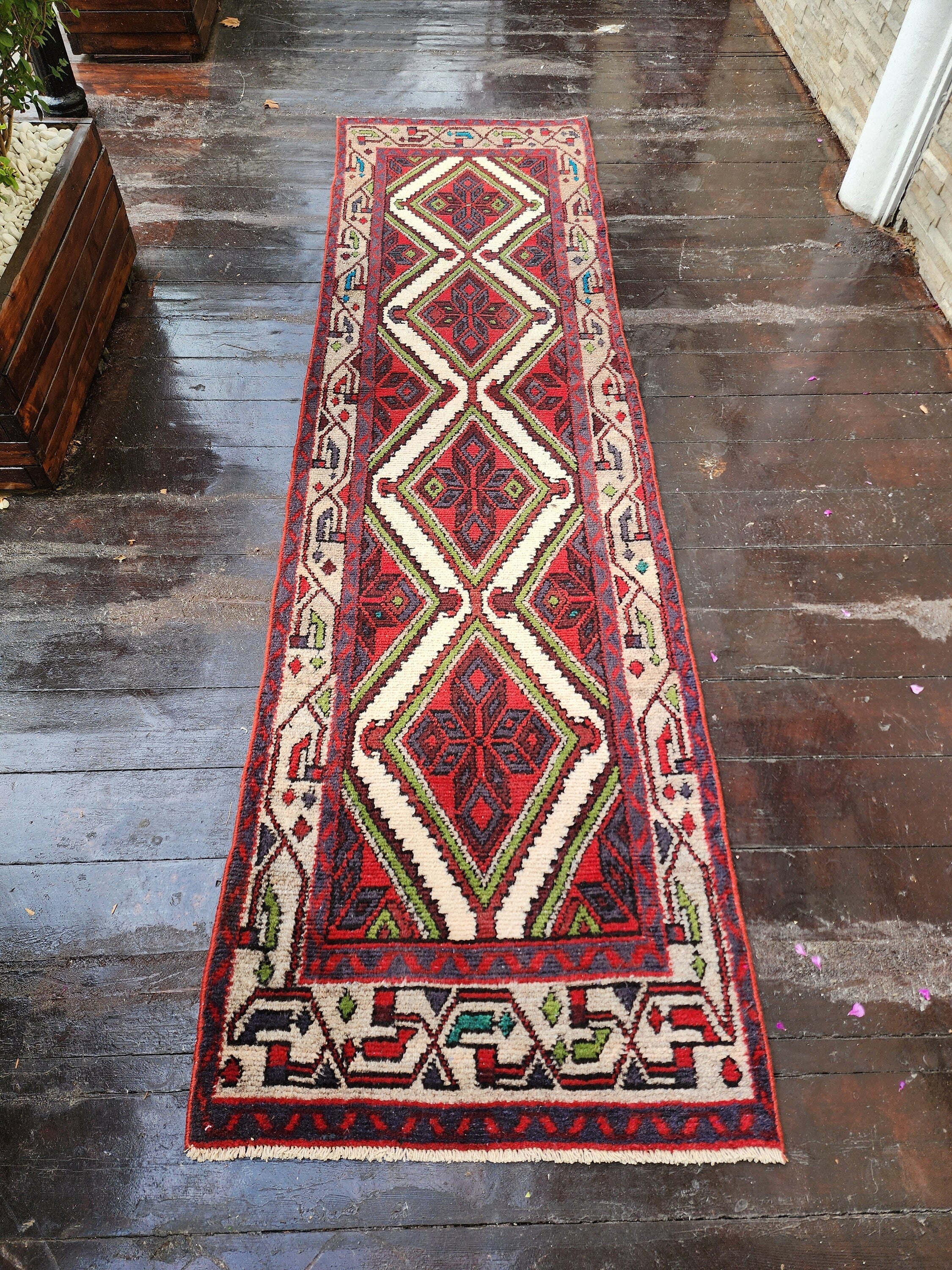Asterope — Antique Persian Wool Runner Rug