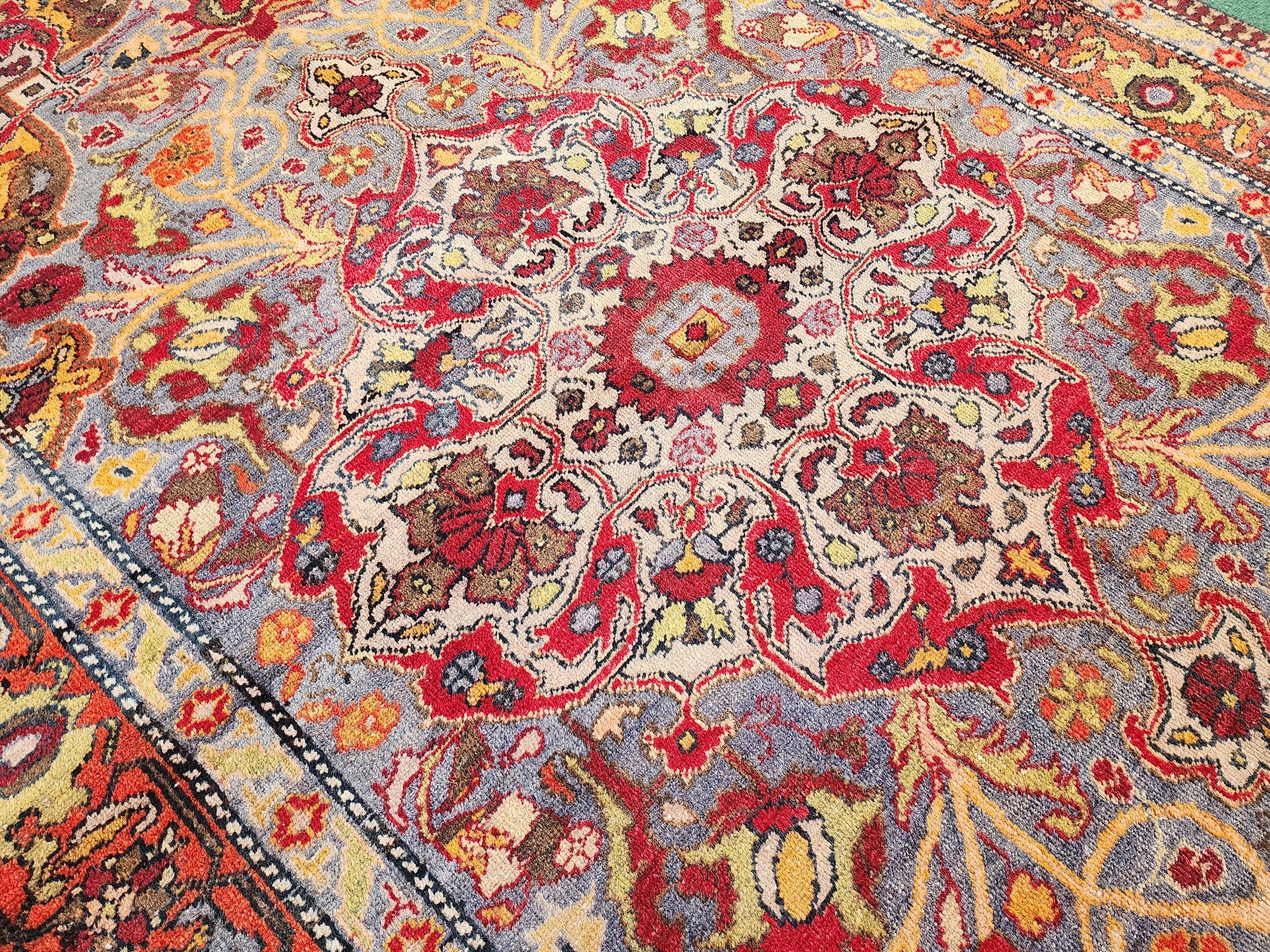 antique Anatolian Wool Runner Rug — edge weave