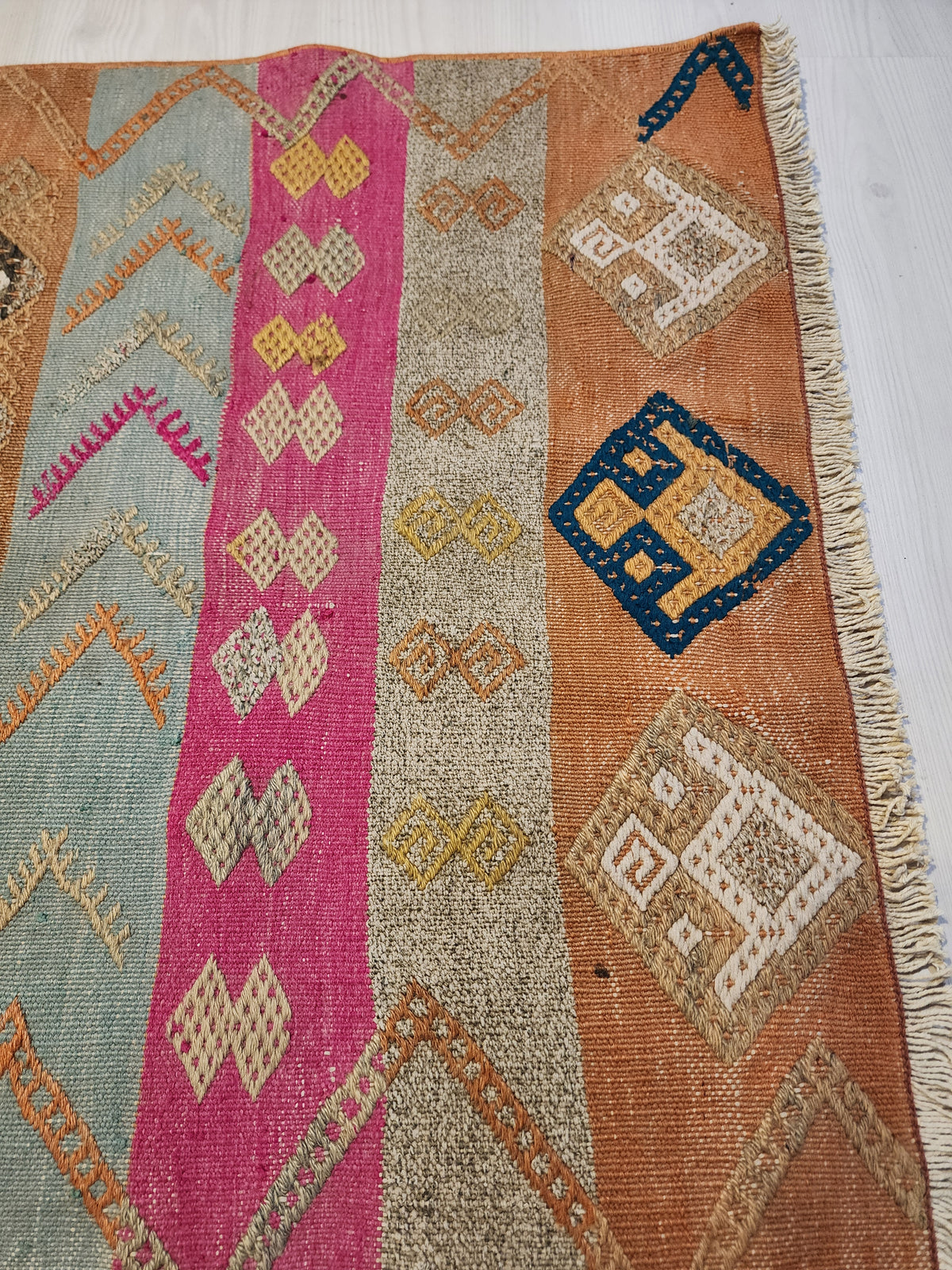 Vintage Anatolian Cicim Kilim — photo 6