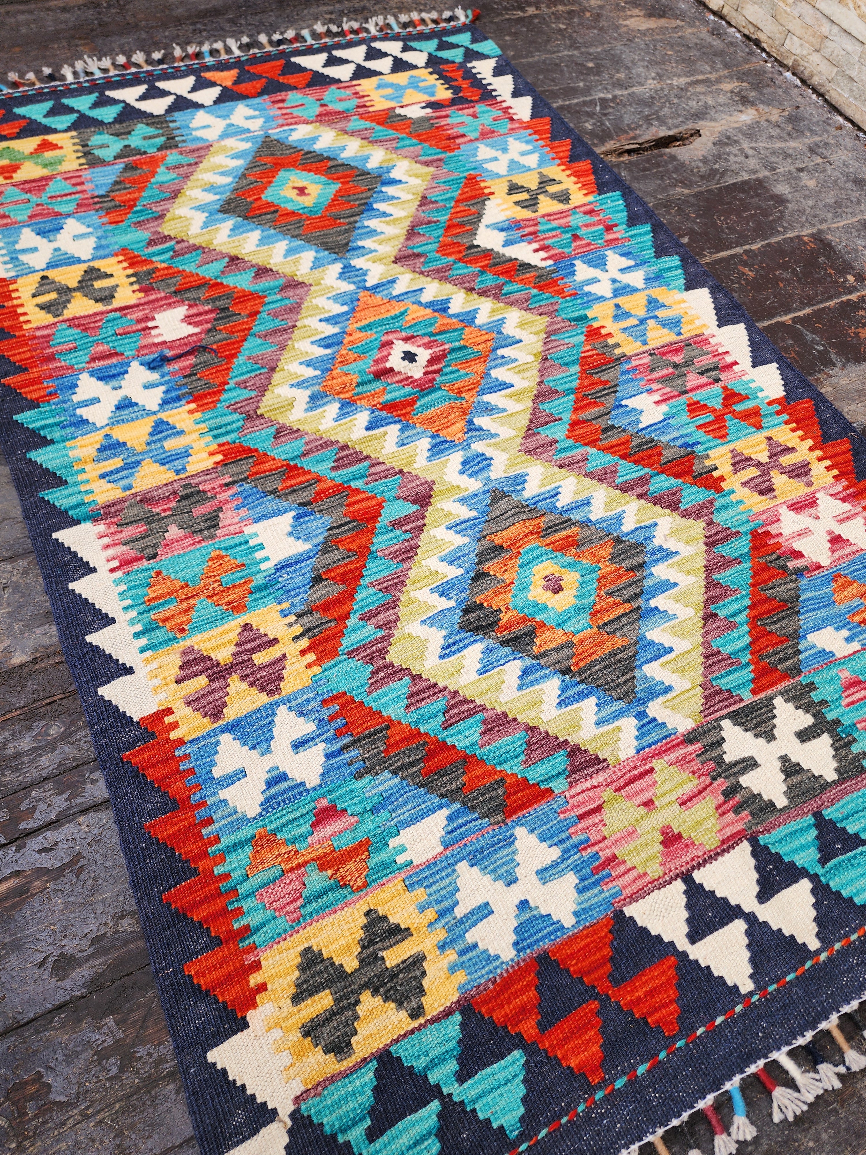 Oushak Turkish Kilim Rug
