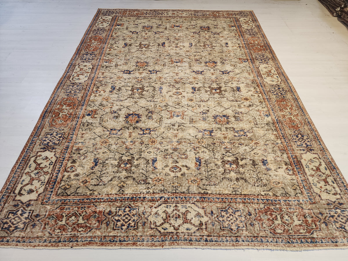 Alkmene — Vintage Oushak Wool Large Area Rug