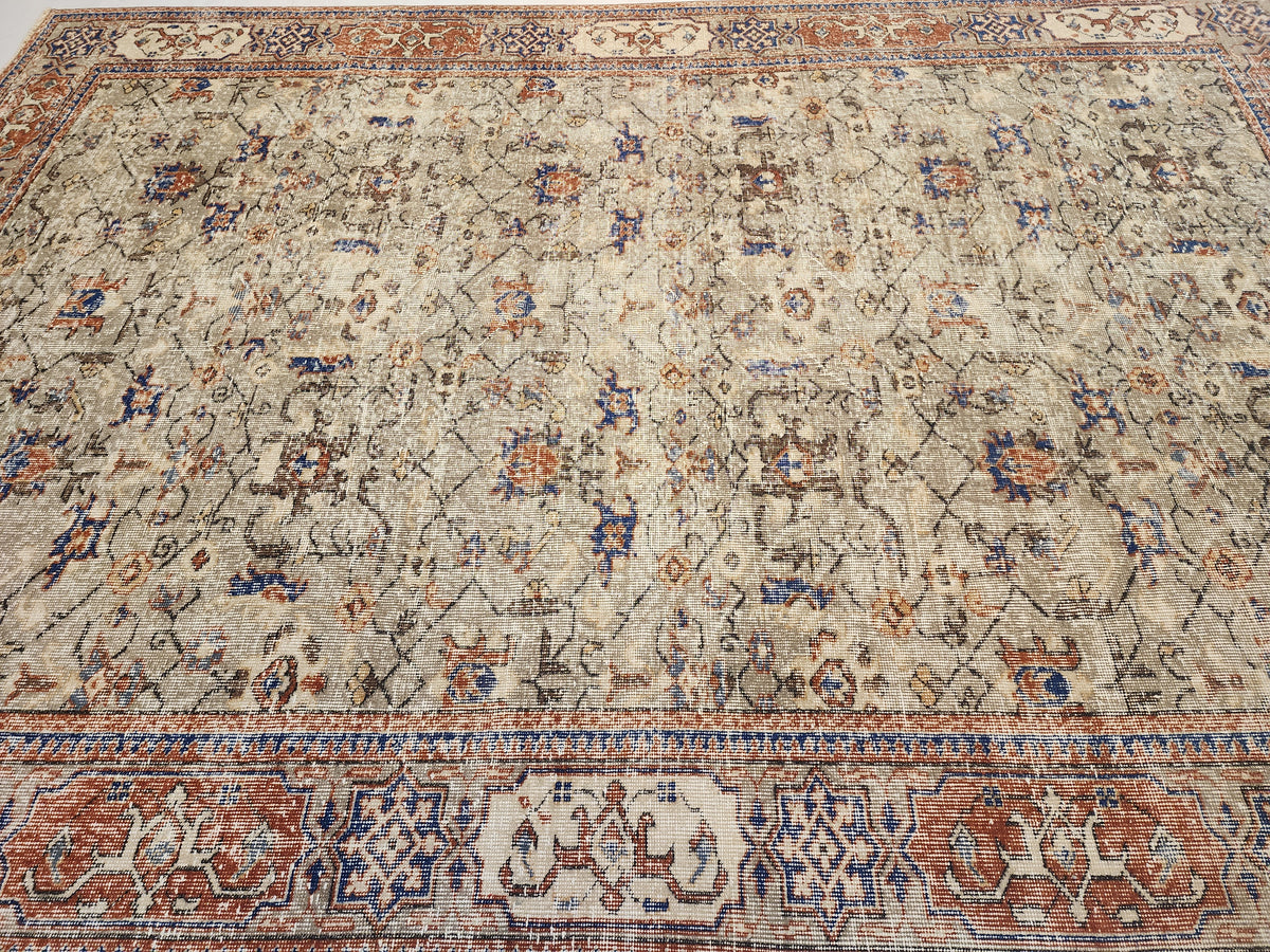 Alkmene — Vintage Oushak Wool Large Area Rug