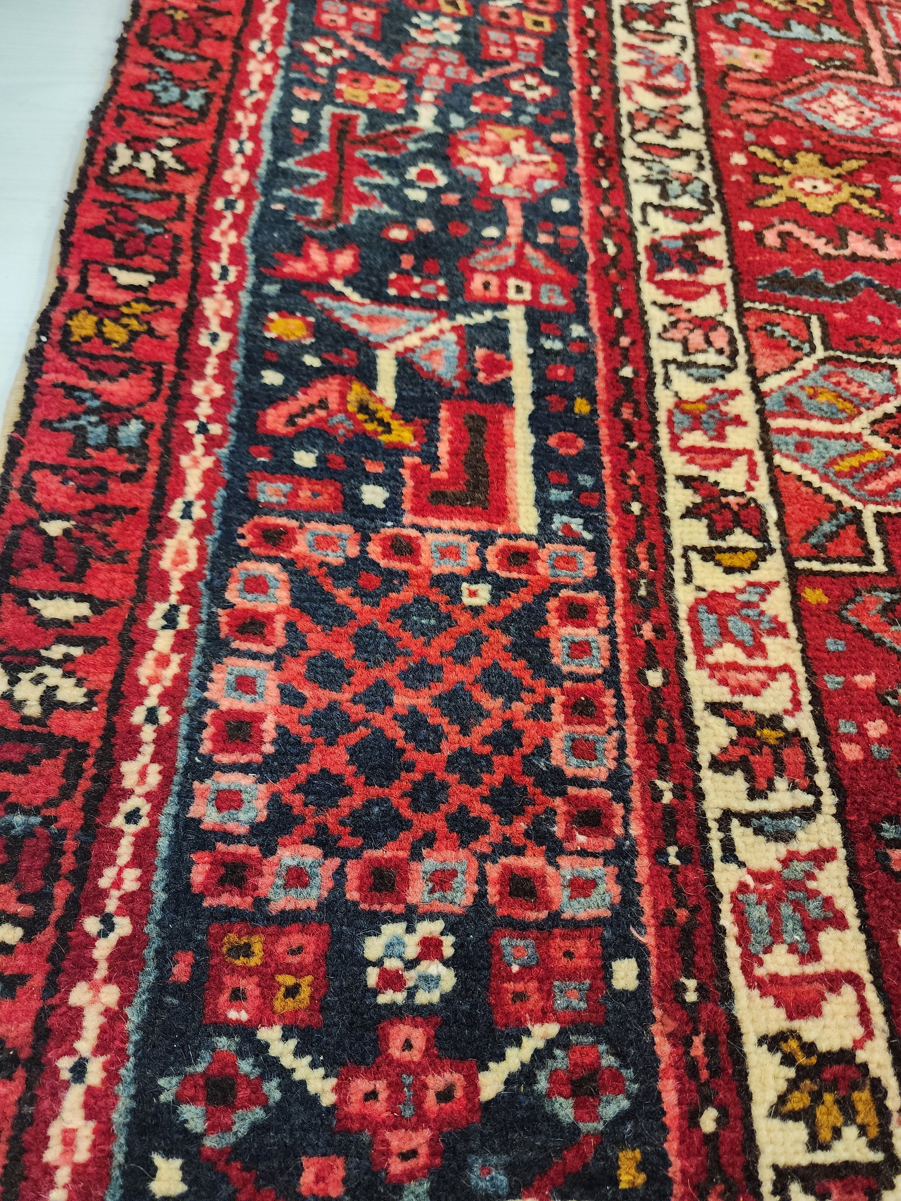 vintage Anatolian Wool Large Area Rug — styled view