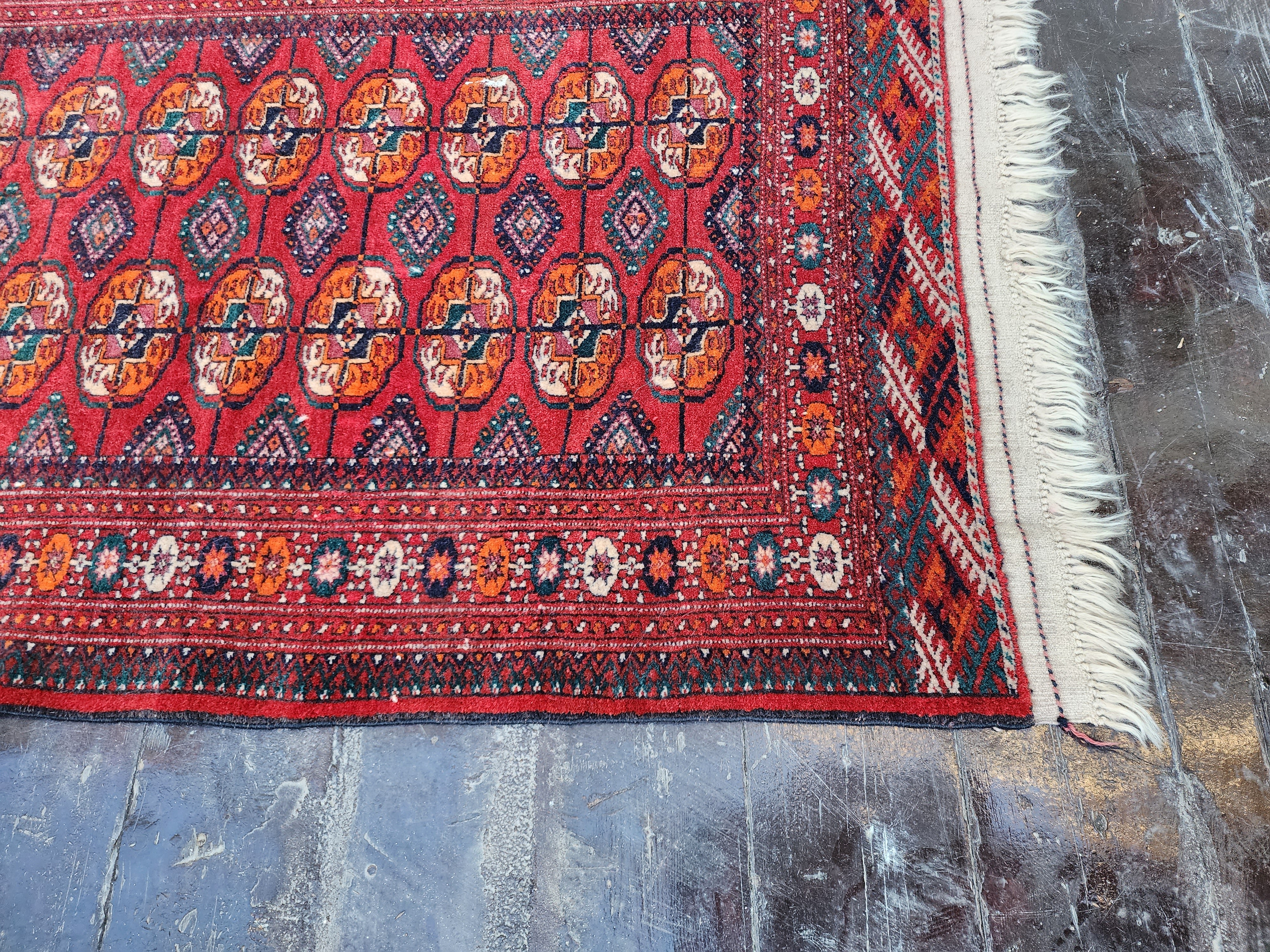 vintage Oriental Wool Small Rug — in setting