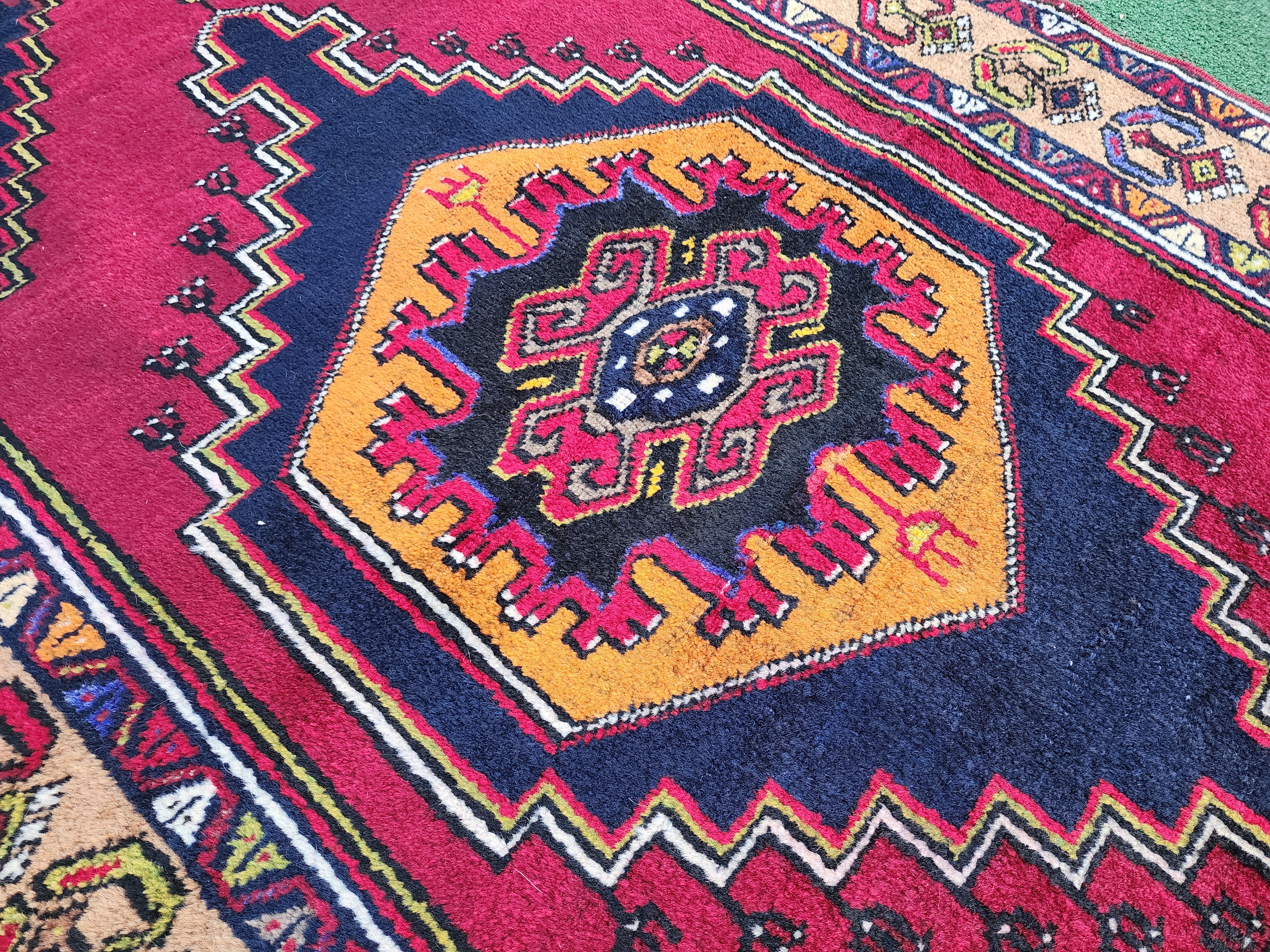 Turkish Tribal Yahyalı Rug 6'6''x3'3'' feet