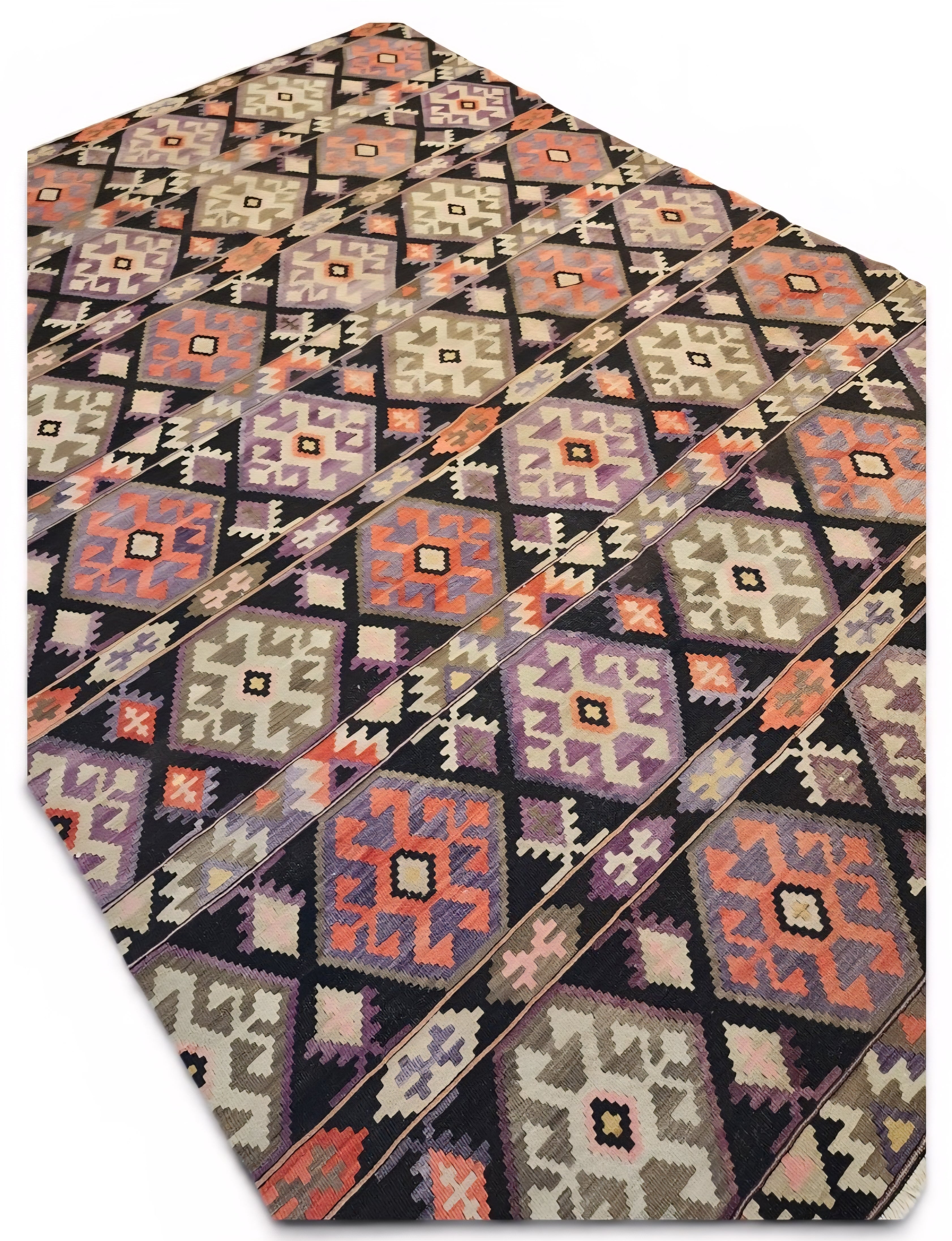 Rhoia — Antique Cicim Wool Large Area Rug
