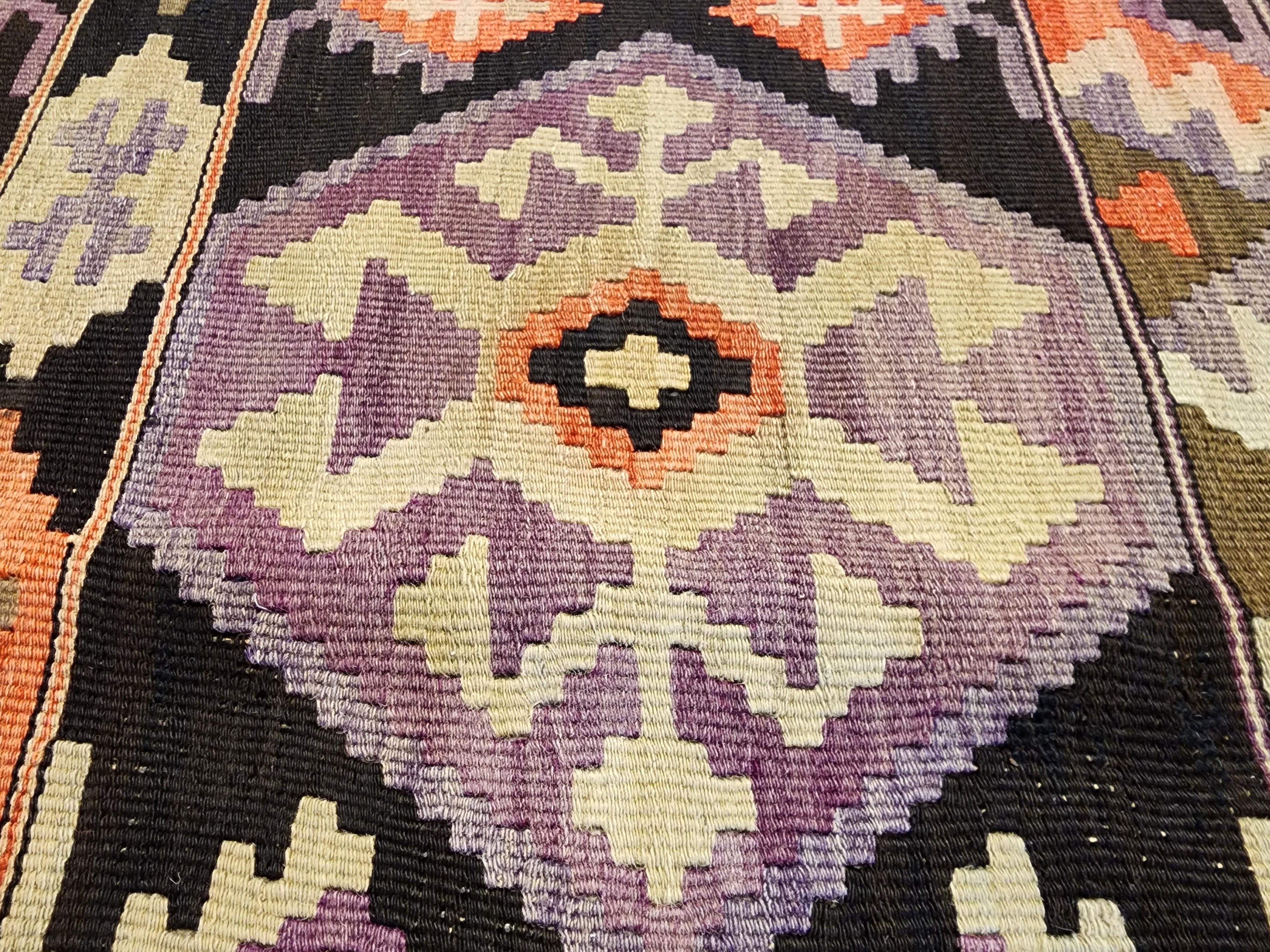 Rhoia — Antique Cicim Wool Large Area Rug