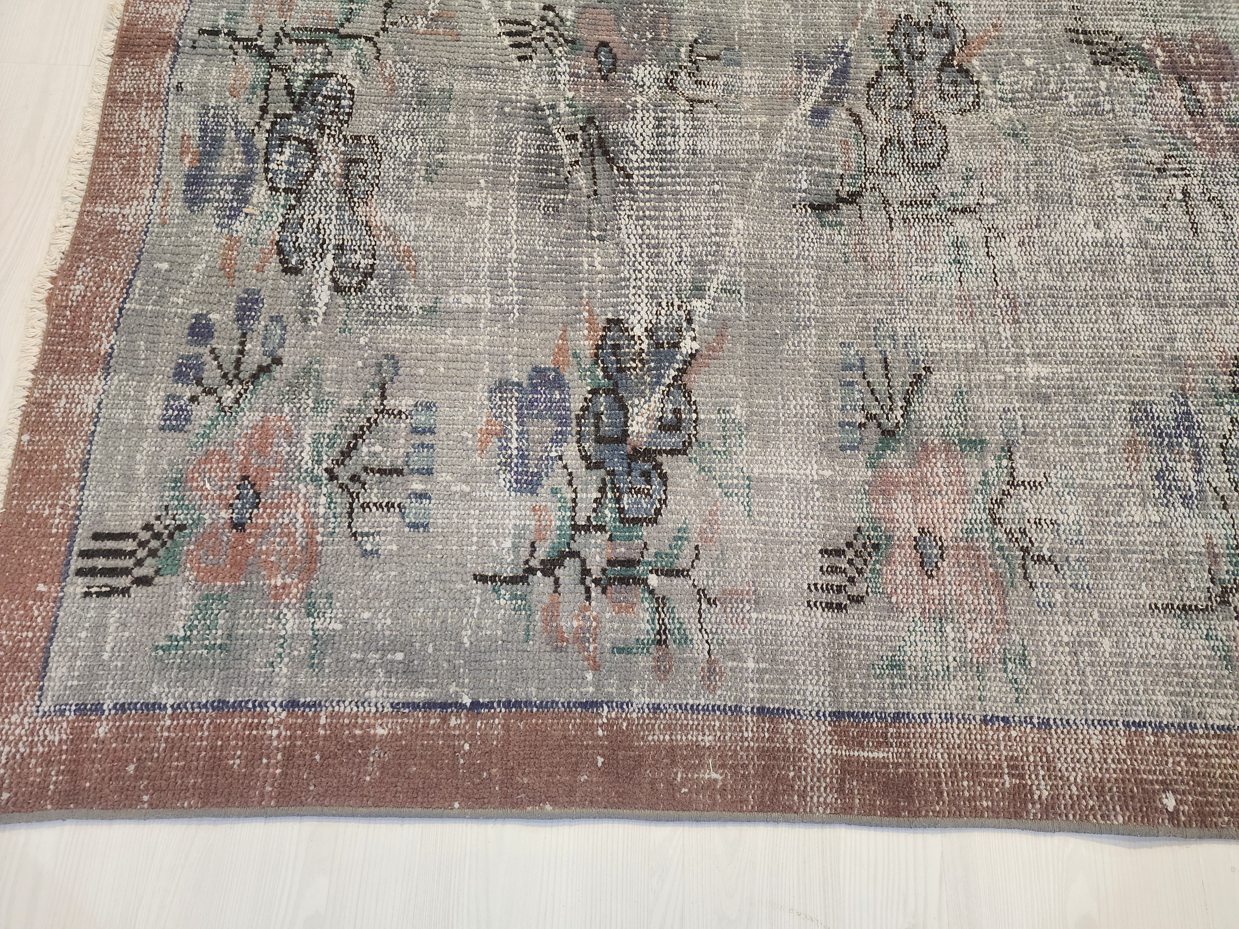 Felicia — Vintage Anatolian Wool Small Rug