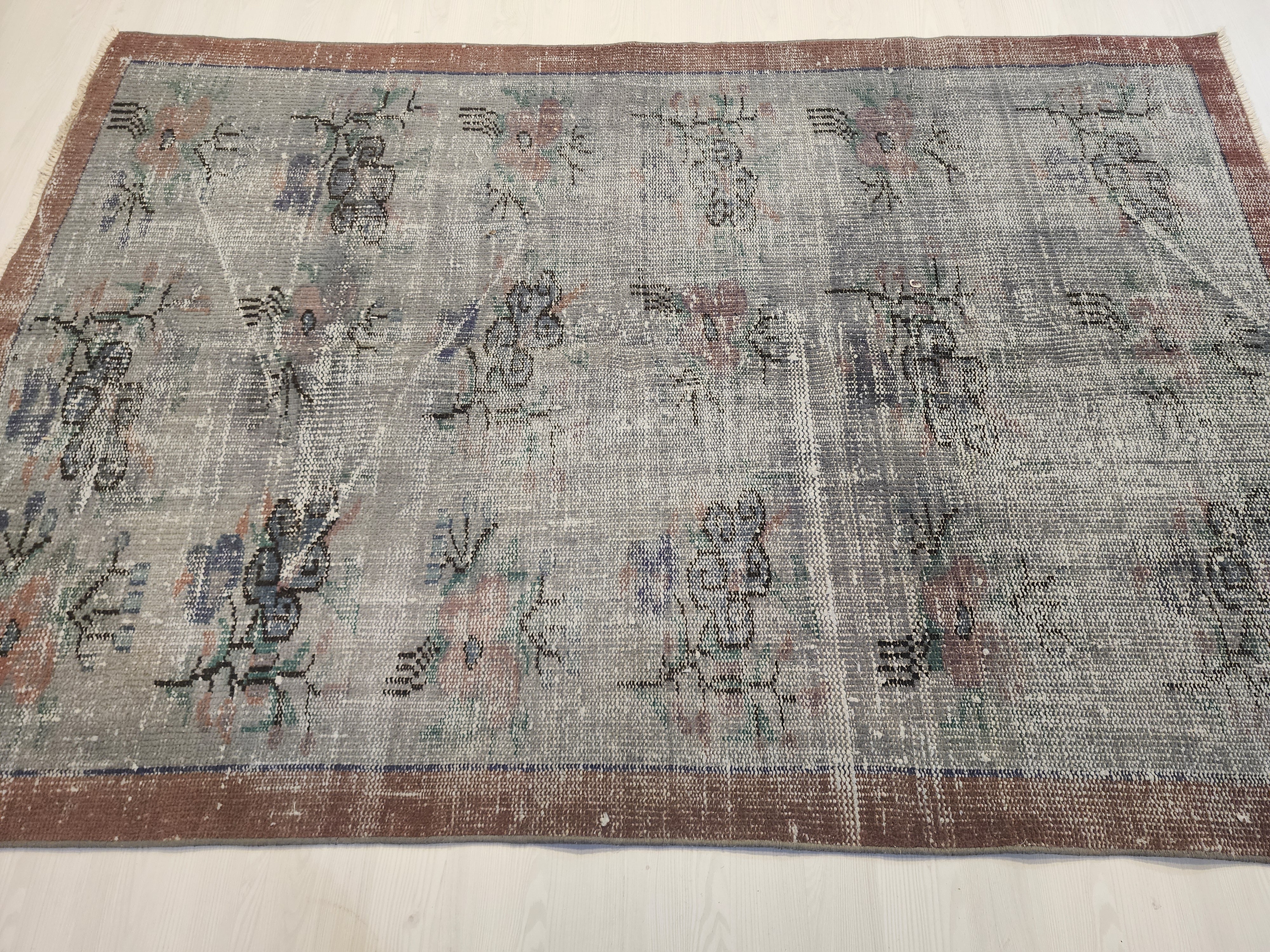 Felicia — Vintage Anatolian Wool Small Rug