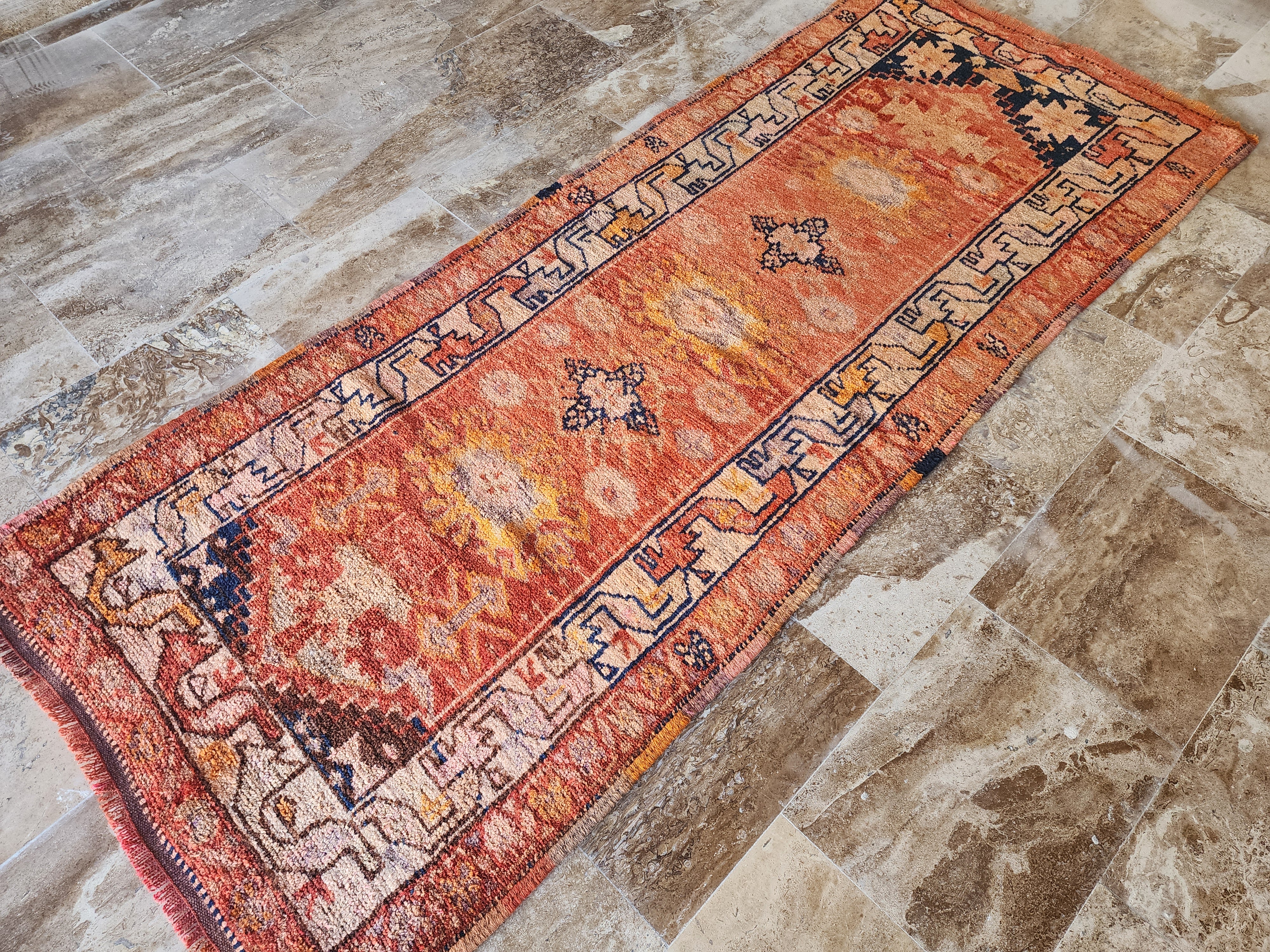 Vintage Handmade Herki Runner