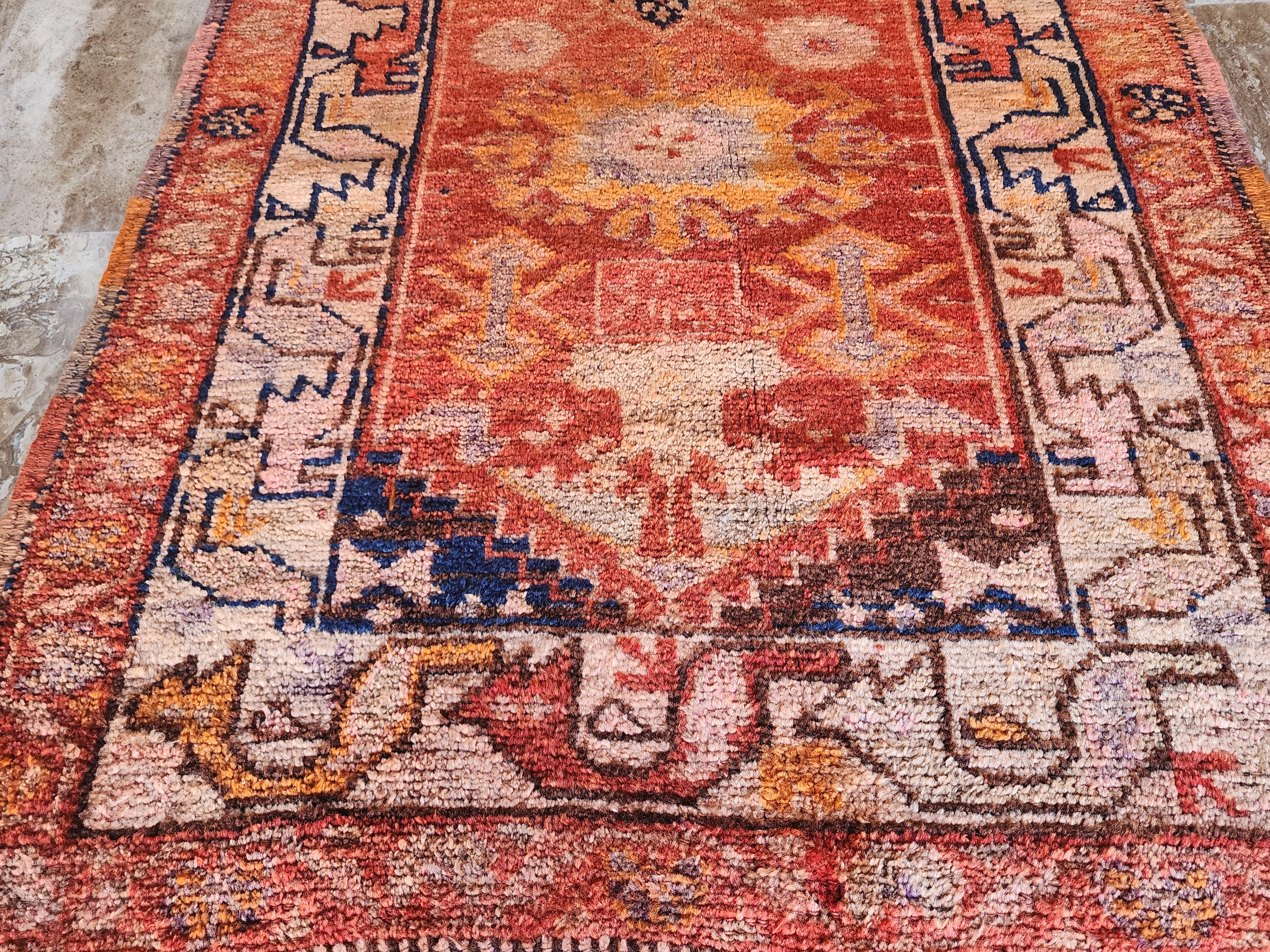 Vintage Handmade Herki Runner