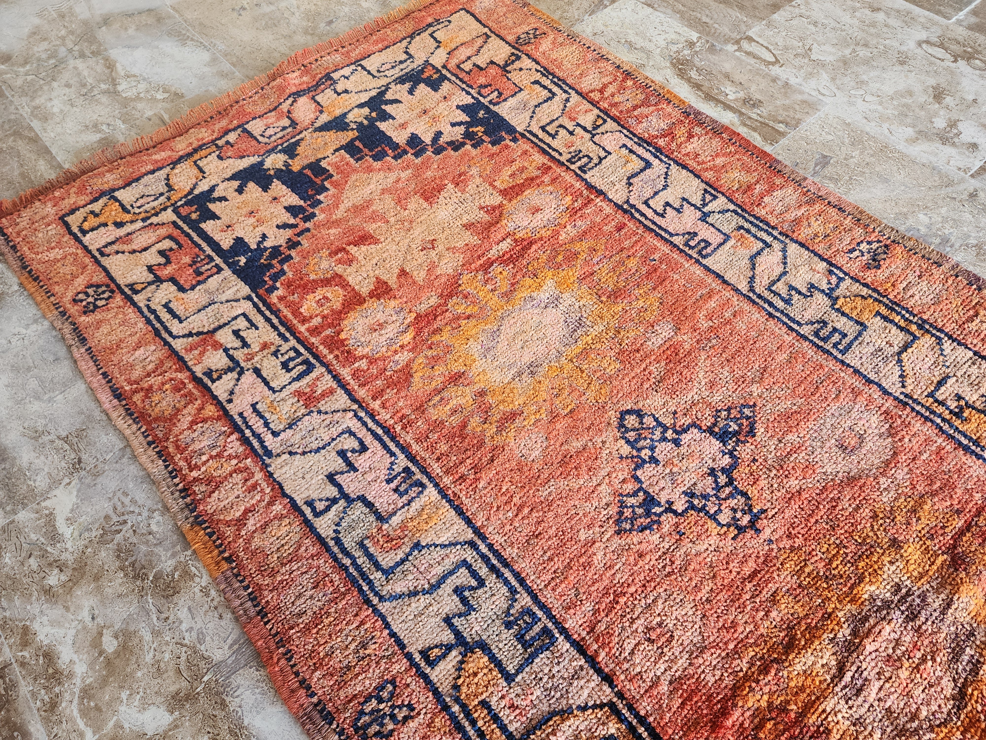 Vintage Handmade Herki Runner