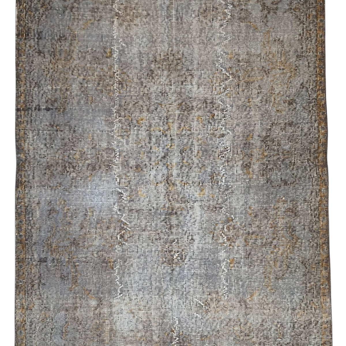Gray Vintage Turkish Rug