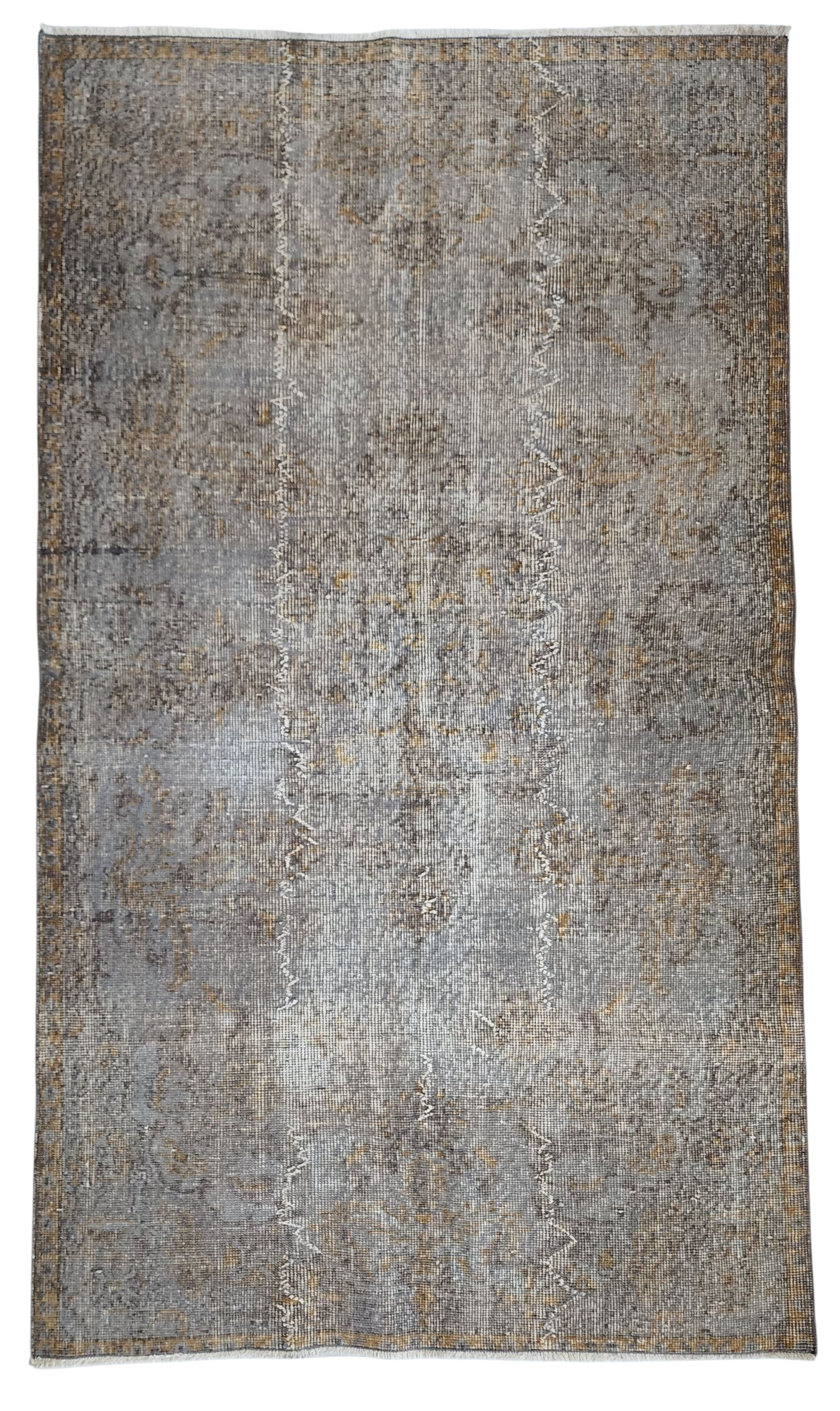 Gray Vintage Turkish Rug