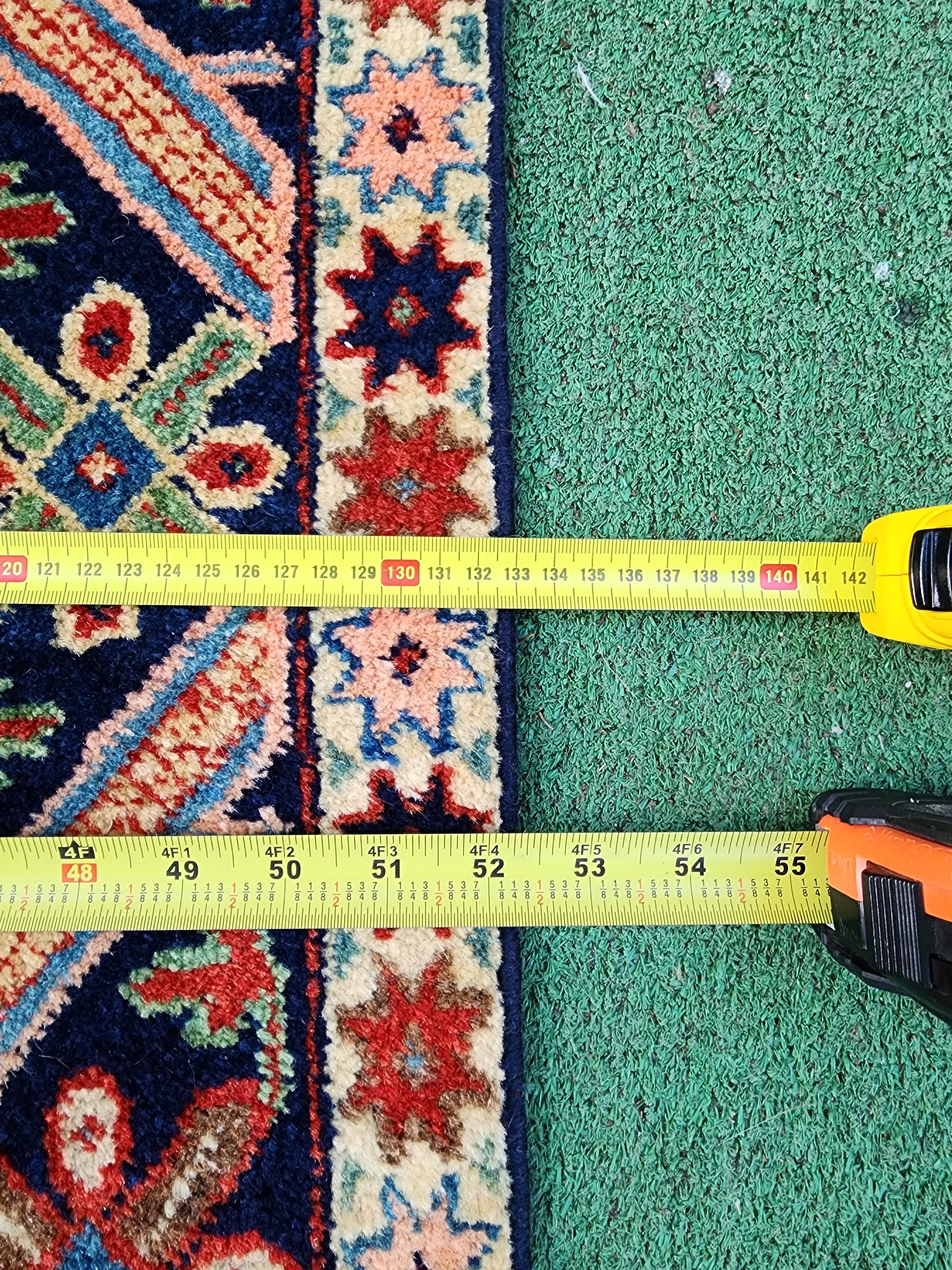 vintage Persian Area Rug — styled view