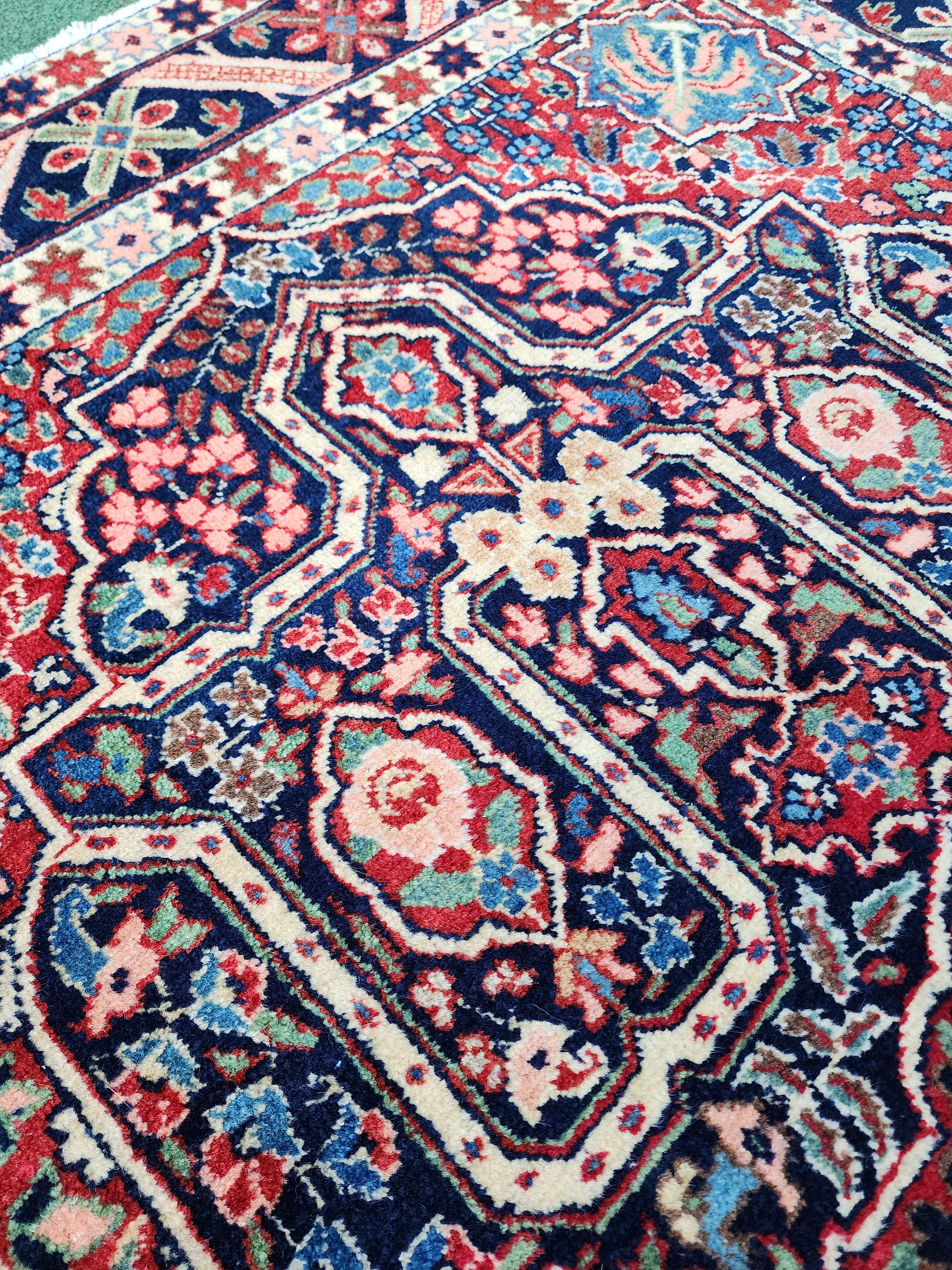 vintage Persian Area Rug — detail texture