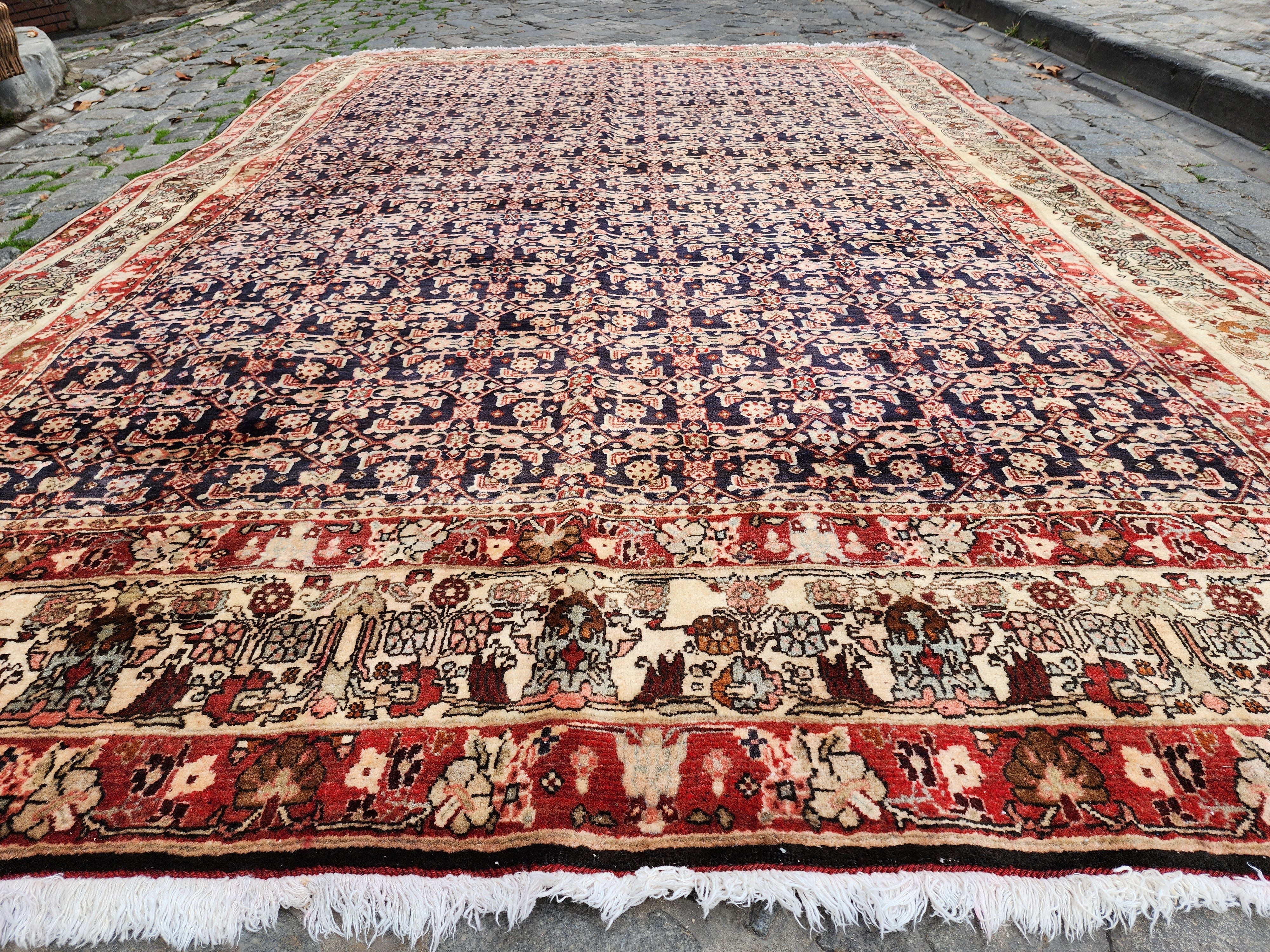Tapis Persan Bijar Antique 10'8'' x 7'4''