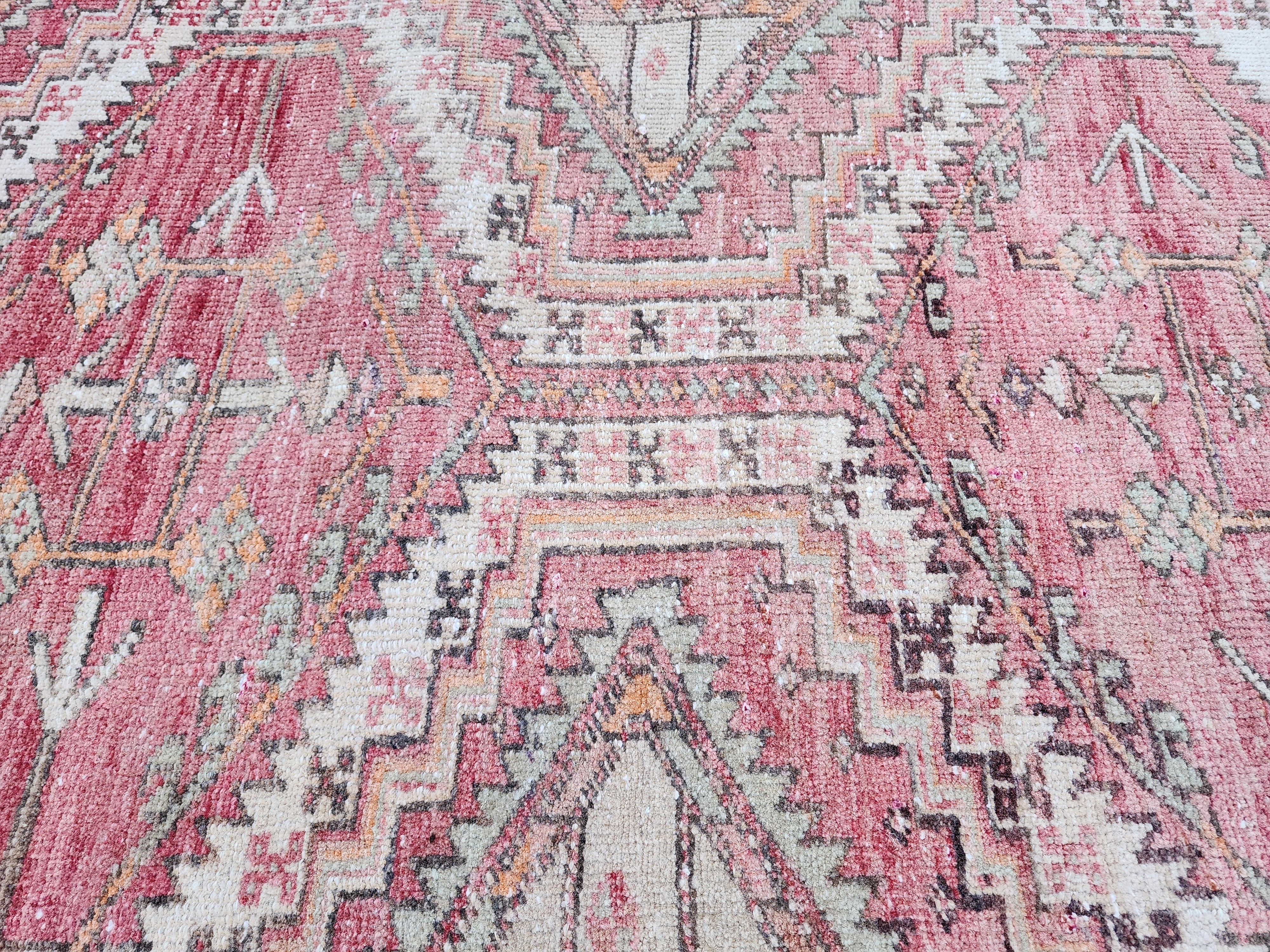 Persian Vintage Runner Rug, 11'2''x2'6''
