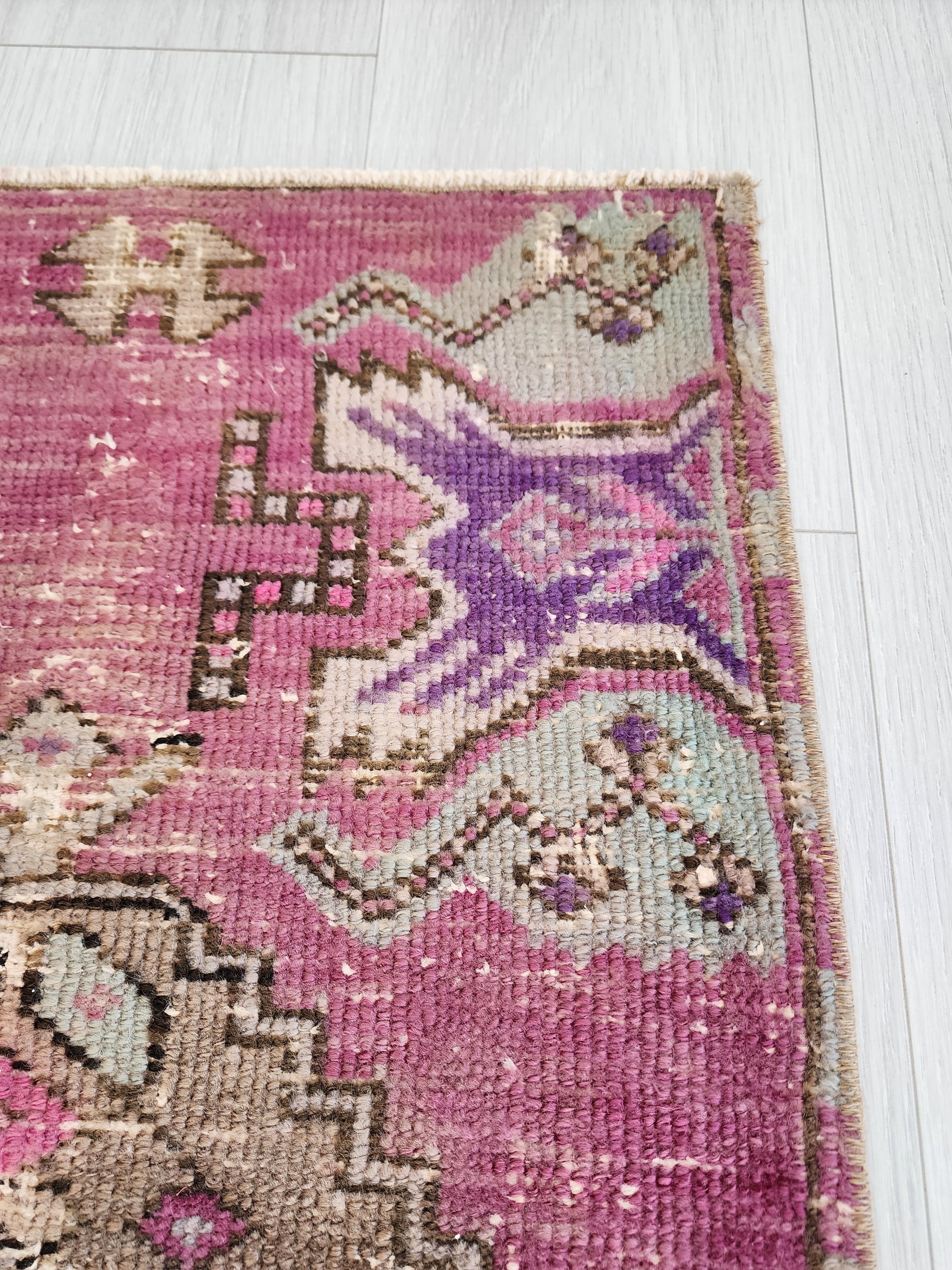 Handmade Small Turkish Rug