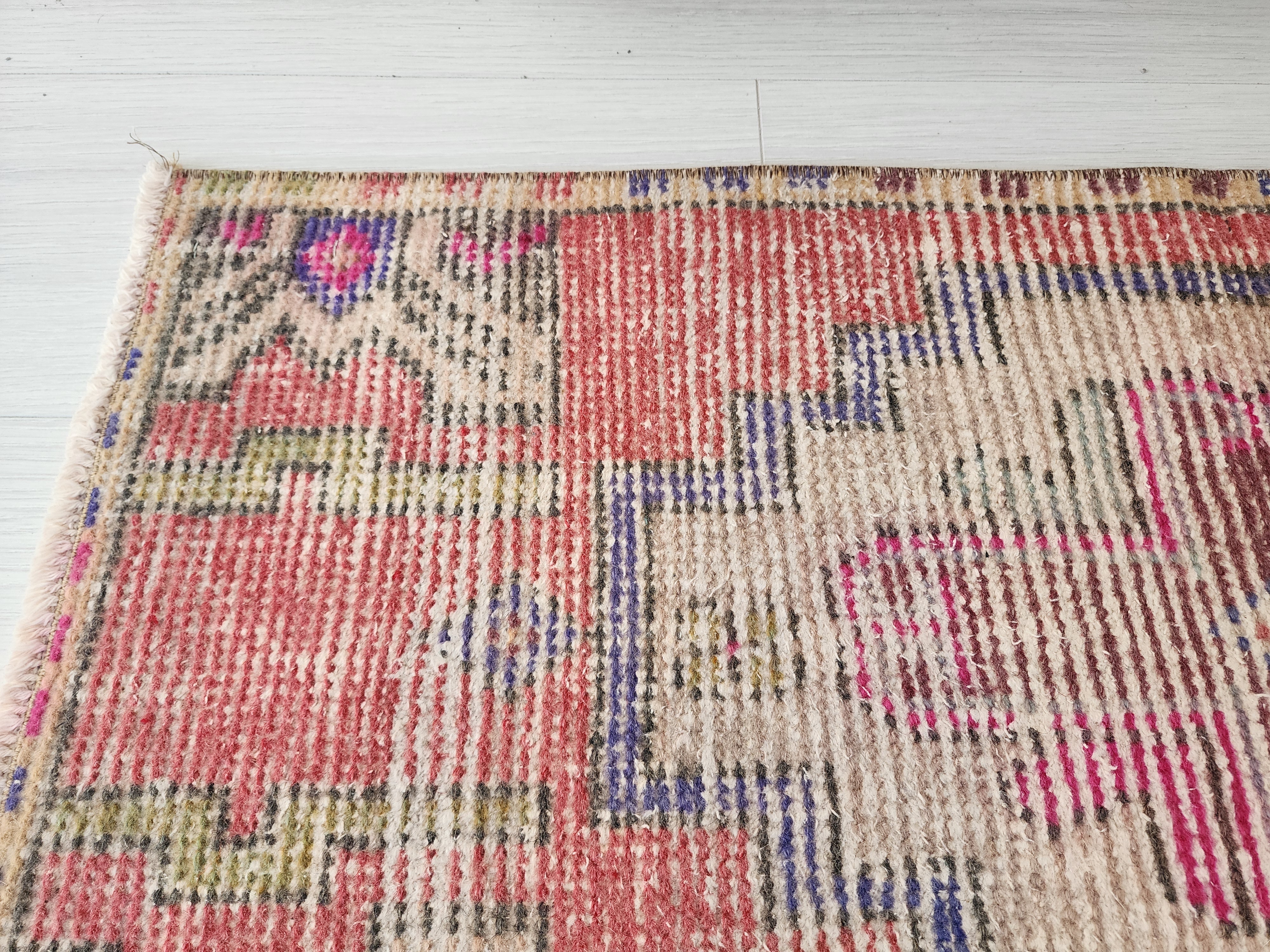 Vintage Small Rug, 3 ft 2 in x 1 ft 4 in