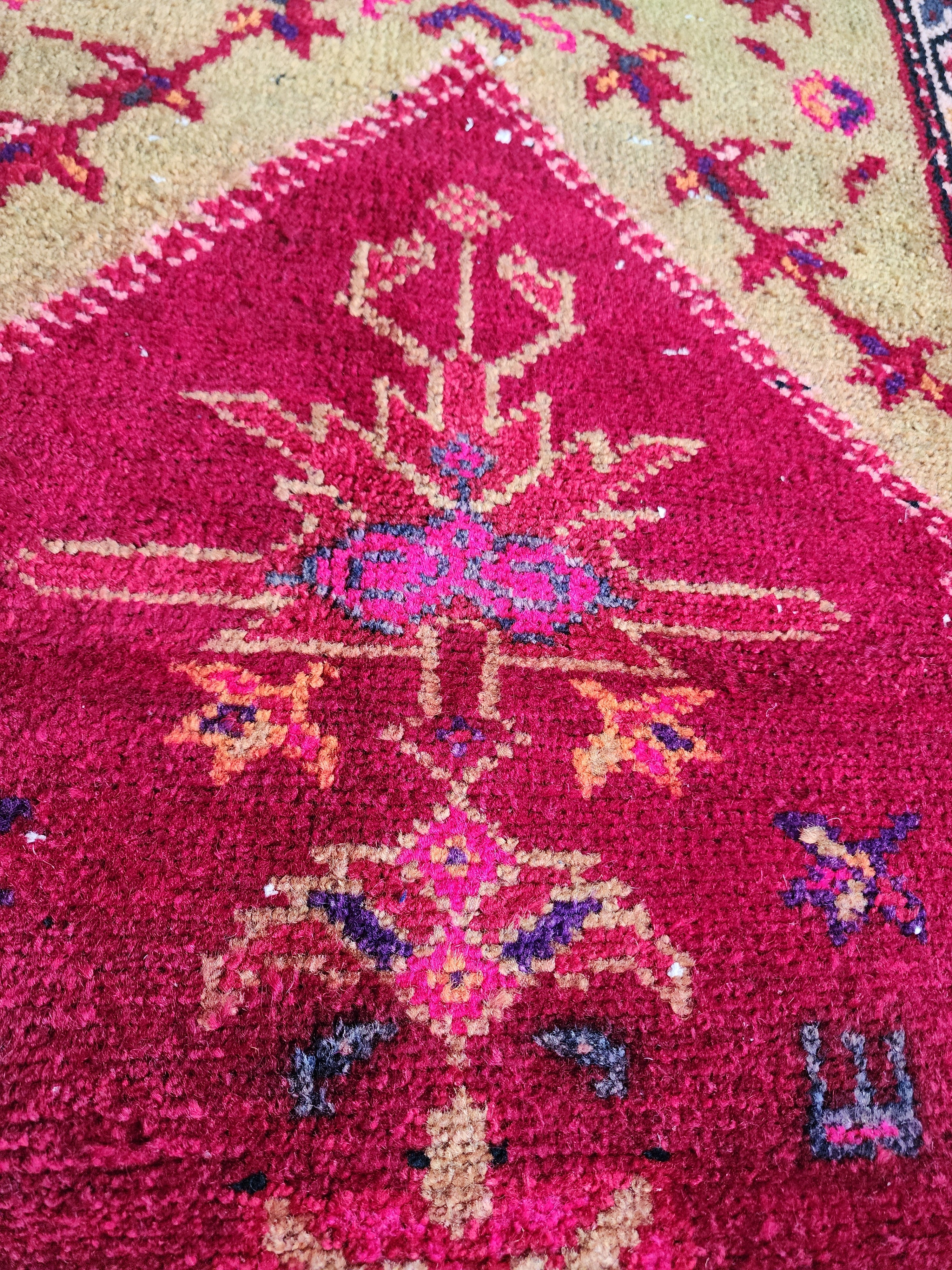 Vintage Herki Runner Rug