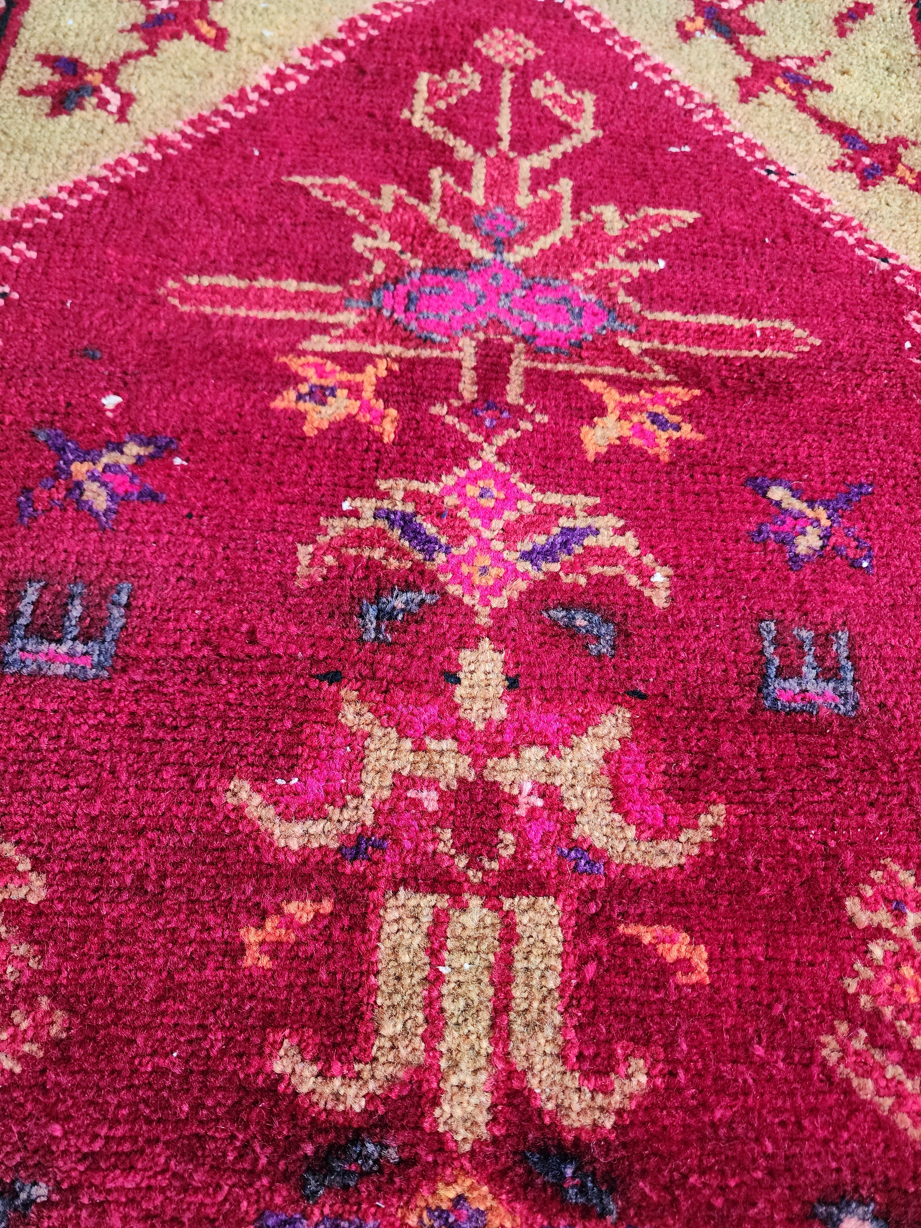 Vintage Herki Runner Rug
